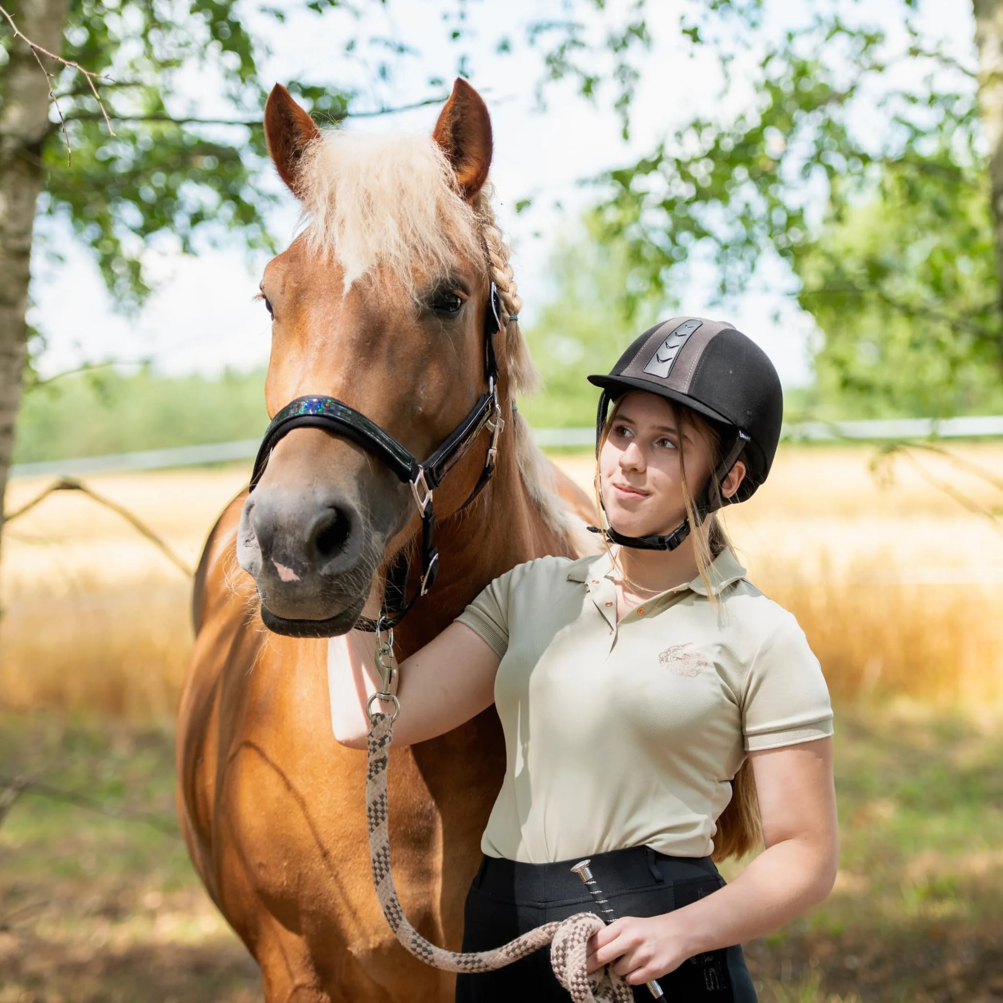 Start Sport+ Kask Jeździecki dla Dziewczynek i Dzieci, Czapka do Jazdy Konnej z Systemem Wentylacji