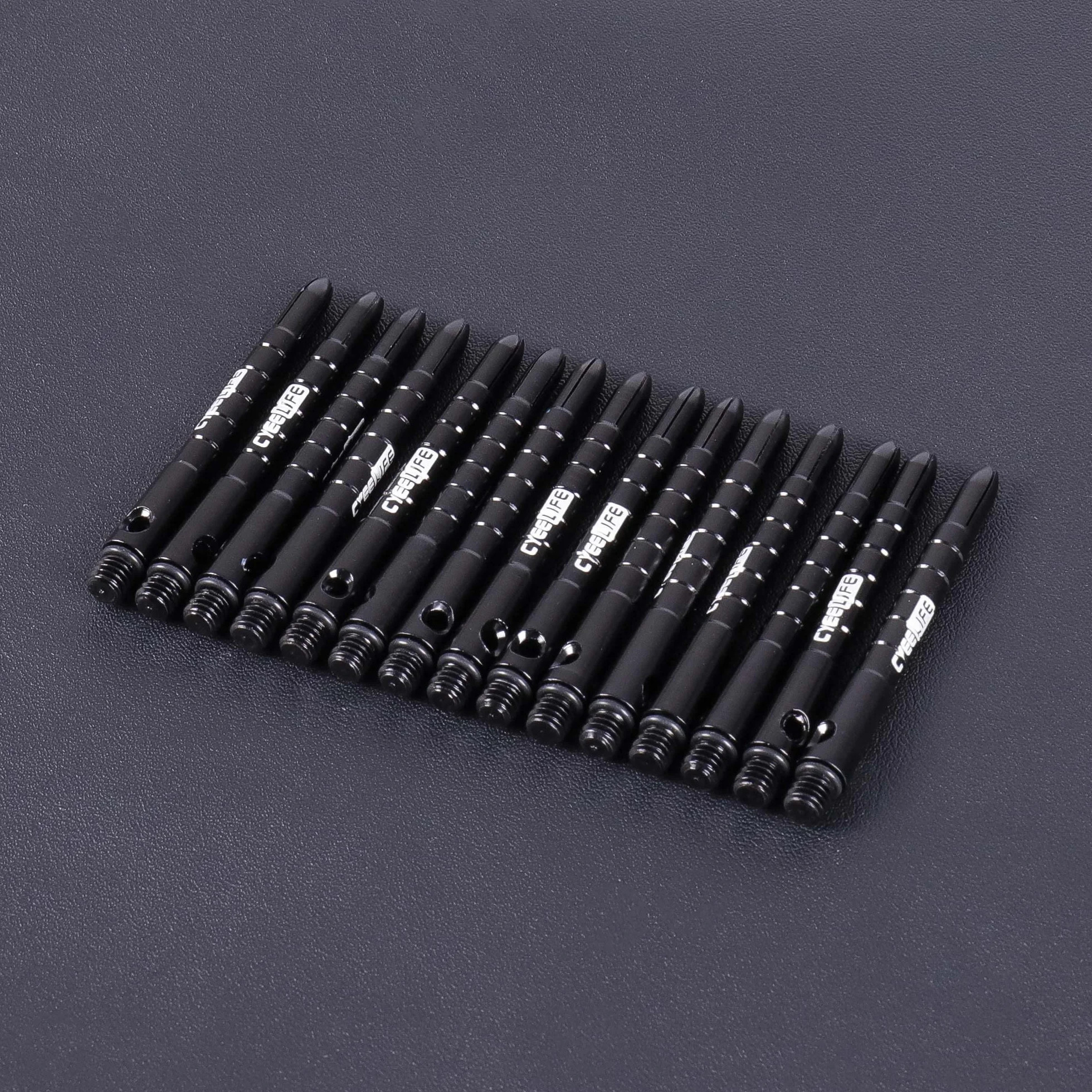 CyeeLife Aluminiowe trzonki do darta 15 sztuk 2BA 35/40/48 mm 5 kolorów