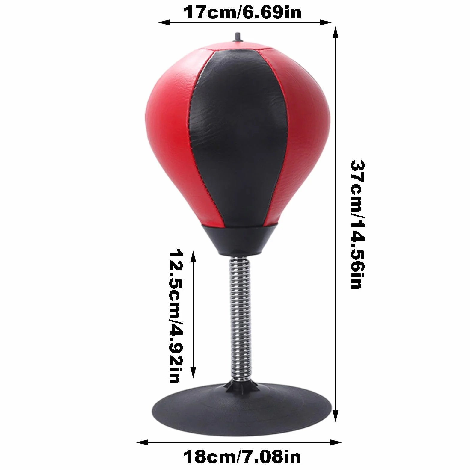 Desktop Punching Bag with Suction Cup, Stress Relief Boxing Ball for Kids Reaction Speed