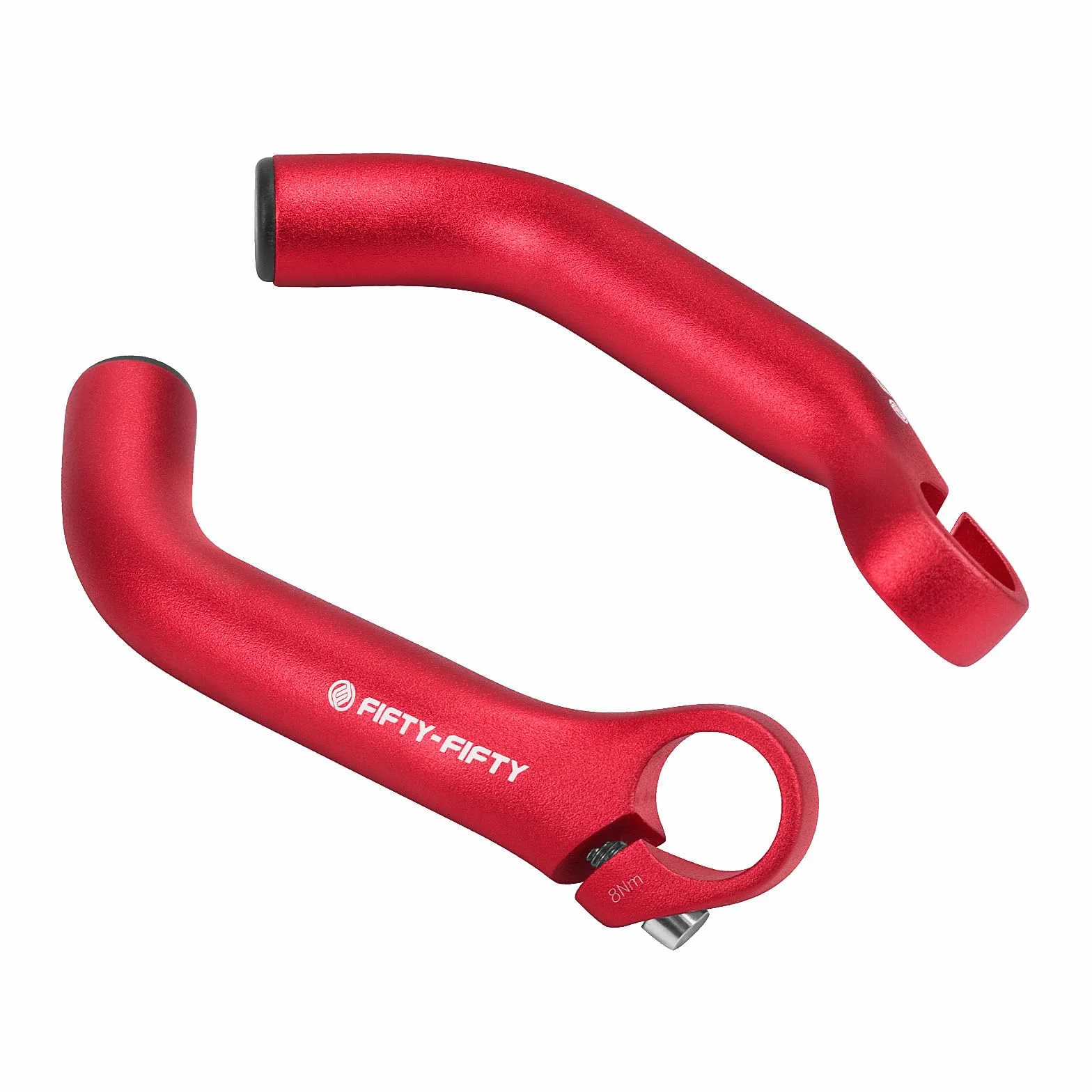 FIFTY-FIFTY Końce kierownicy rowerowej, Bar Ends rower, stop aluminium