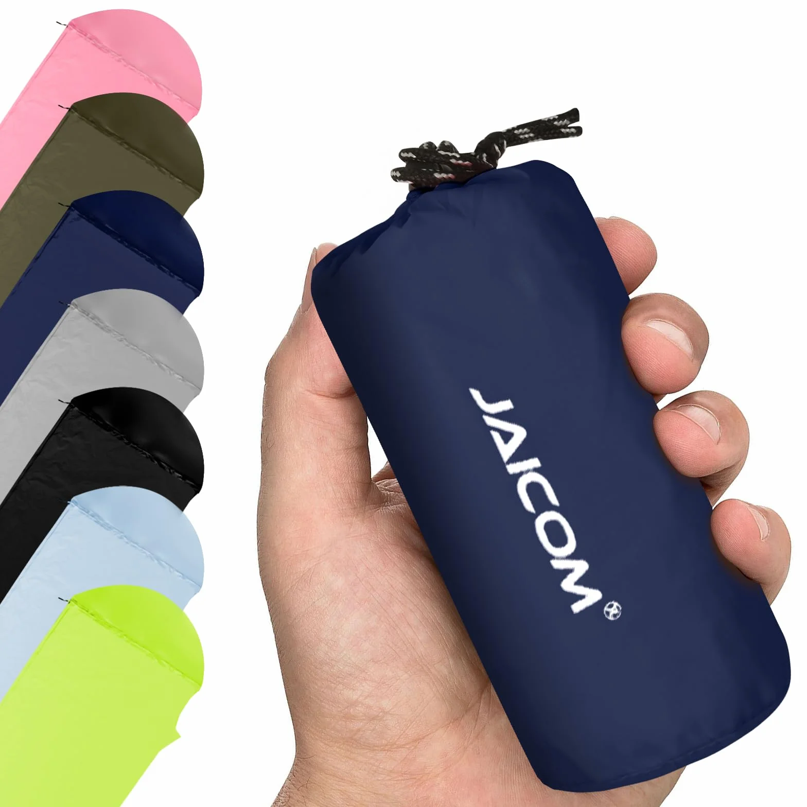 JAICOM Wkładka do śpiwora ultralekkie prześcieradło podróżne 150 g 100% nylon