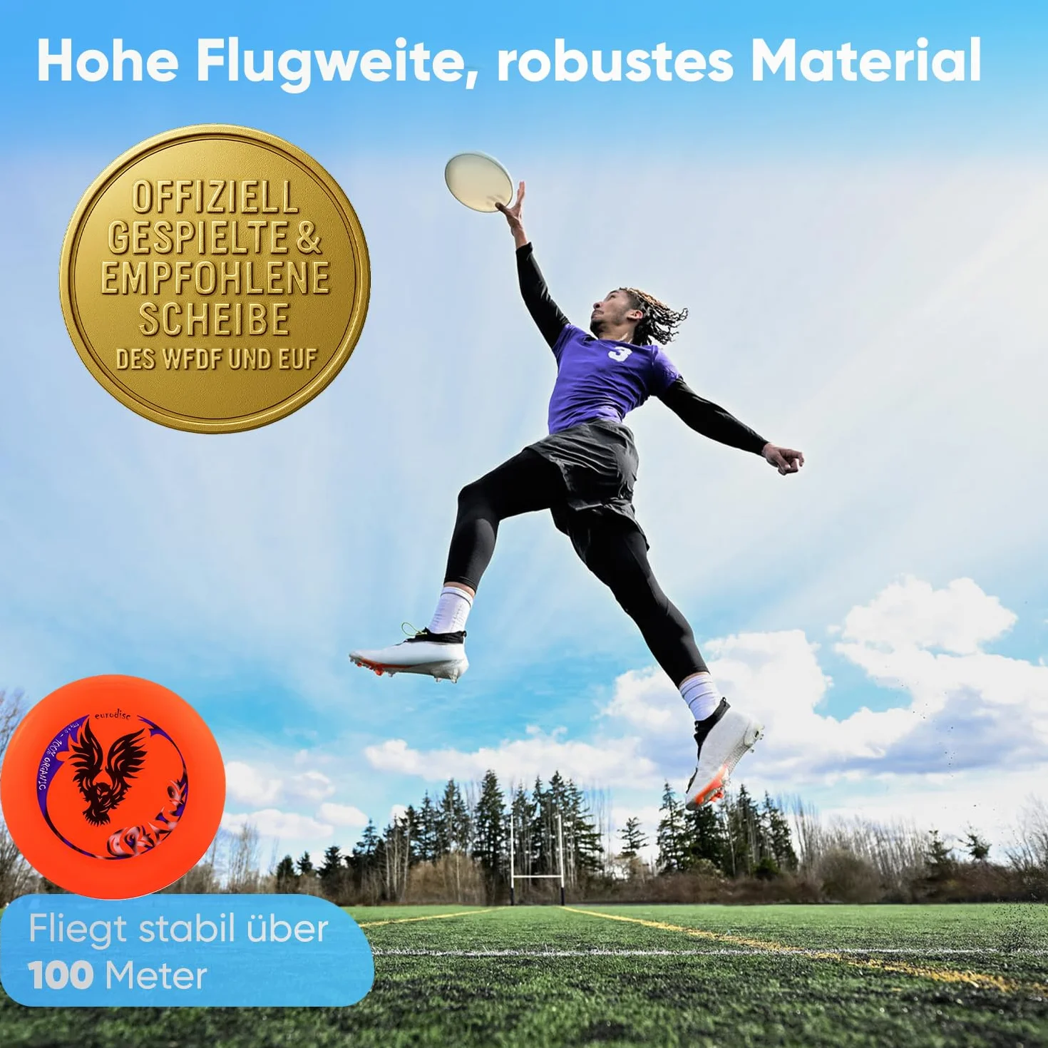 eurodisc 4.0 - Ultimate Frisbee Creature 175g