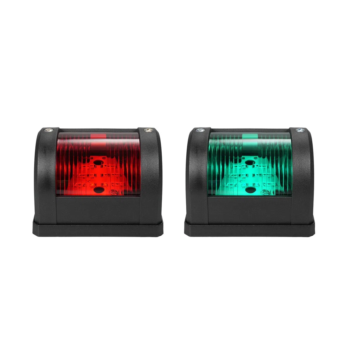 Shkalacar Oświetlenie nawigacyjne 2 szt. Lampa sygnalizacyjna 12 V Czerwone i zielone światło nawigacyjne LED do łodzi morskich