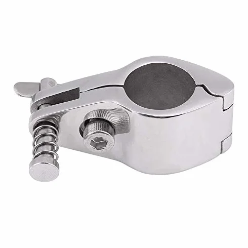 KIMISS Ślizg szczęki ze stali nierdzewnej 7/8" for bimini, morski fitting do łodzi – zawiasowy mechanizm