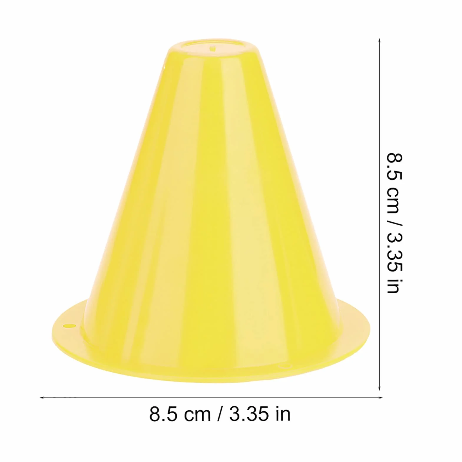 Soccer Training Cone, Agility Soccer Disc Disc Barriers Plastic Marker Holder Sports Akcesoria (10pcs)