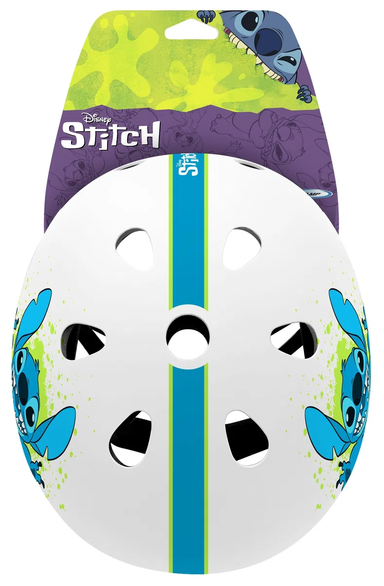 STAMP Kask narciarski Stitch, Pojedynczy, ST626102, biały, obwód głowy 53-57 cm