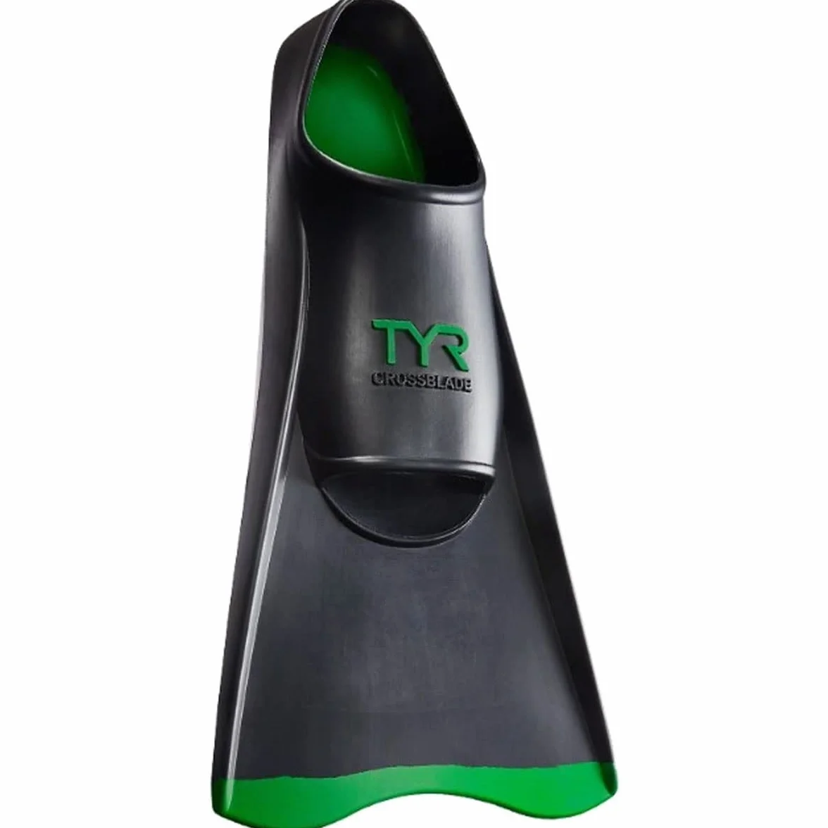 TYR Płetwy Crossblade 2.0 uniseks, dla dorosłych, obuwie, czarne/zielone, rozmiar XS US