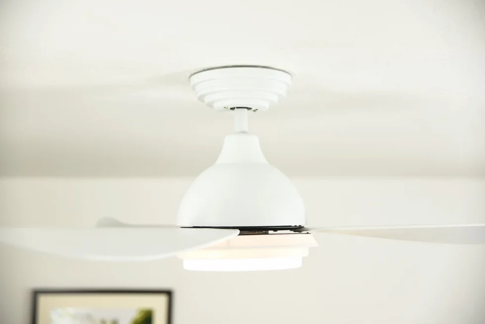 Wentylator sufitowy Pepeo Raja 122cm Biały LED z pilotem cichy silnik DC odwracalny