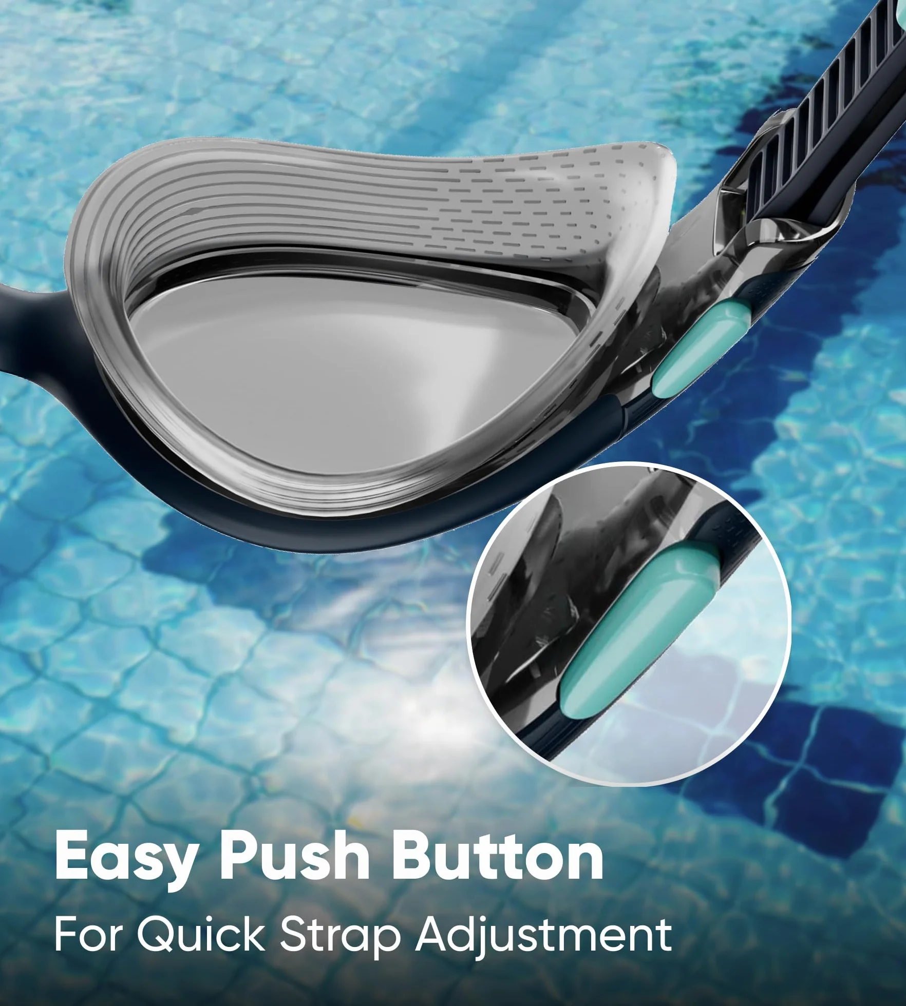 Speedo Gogle pływackie Kobiety Biofuse 2.0 Swimming Goggles | Female Design | Patented Adjust Mechanism | Anti-fog | Anti-leak | Comfort Fit (1 w zestawie)