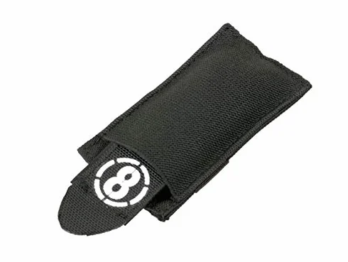 8Field Airsoft Deathrag/hitchusta, zaznaczanie hitu, śmierć w torbie Moll, Airsoft Softair Üaintball (czarny)