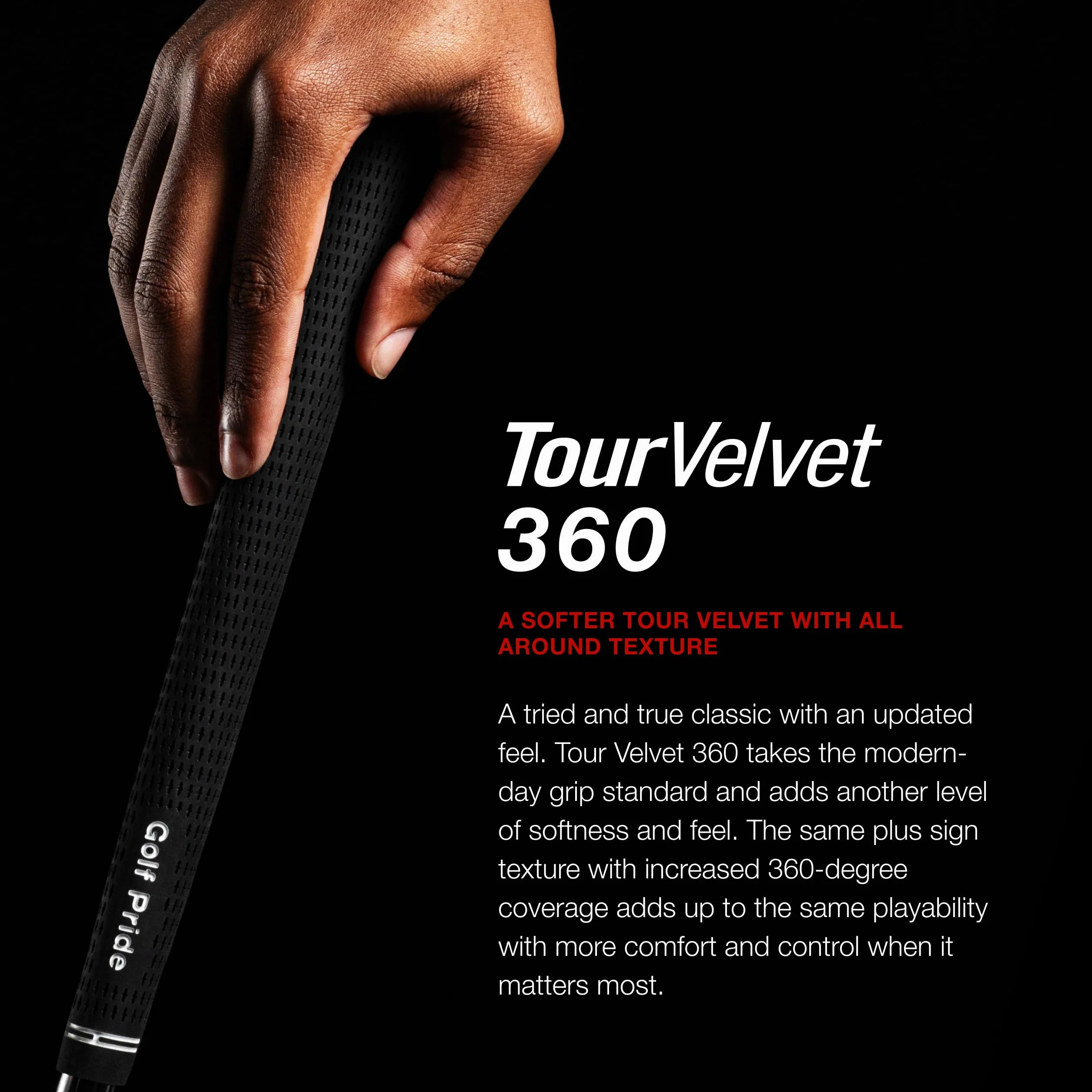 Golf Pride Tour Velvet 360 uchwyt golfowy
