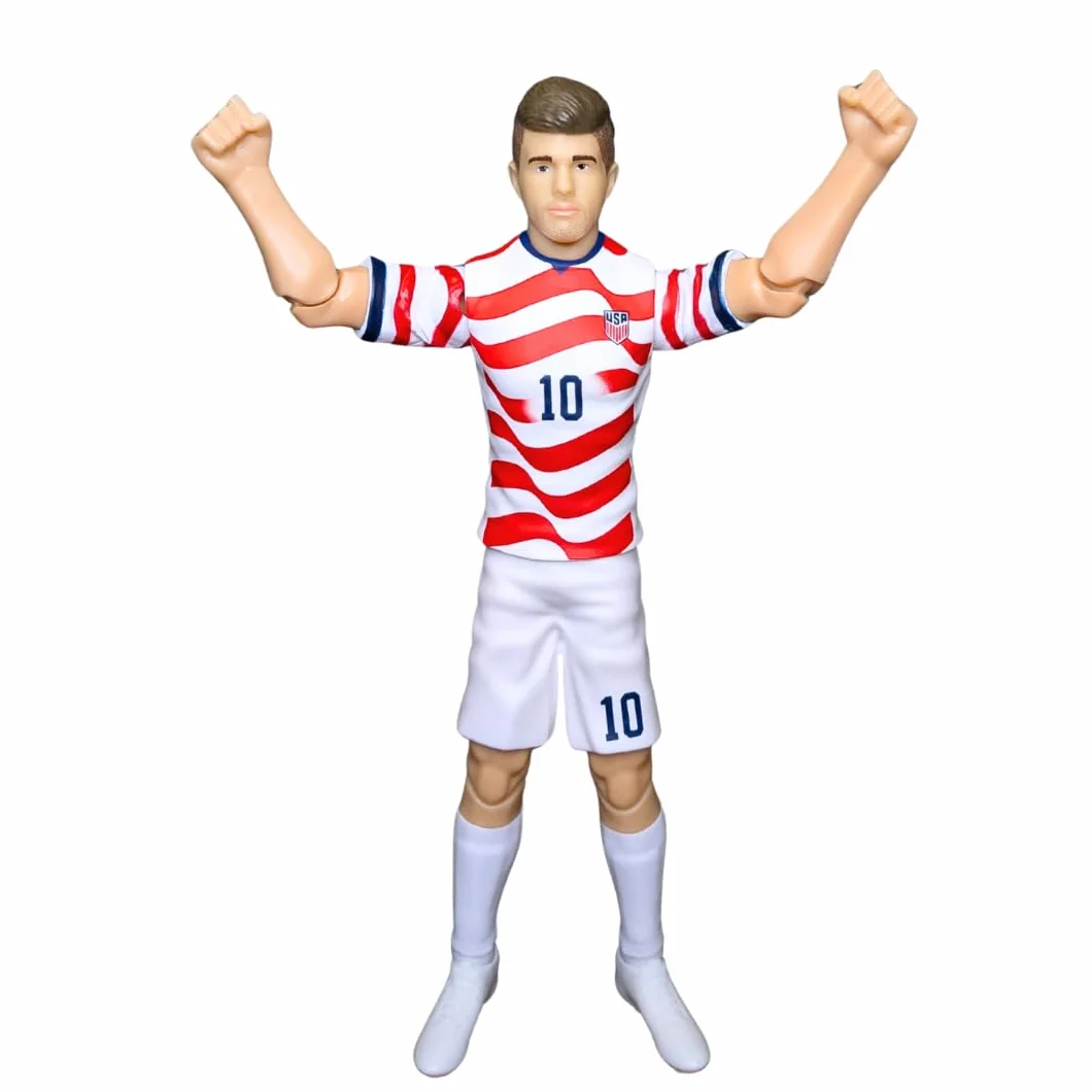 Sockers Banbo Toys USMNT Christian Pulisic Home Jersey 20 cm Kolekcjonerska Figurka Piłkarska
