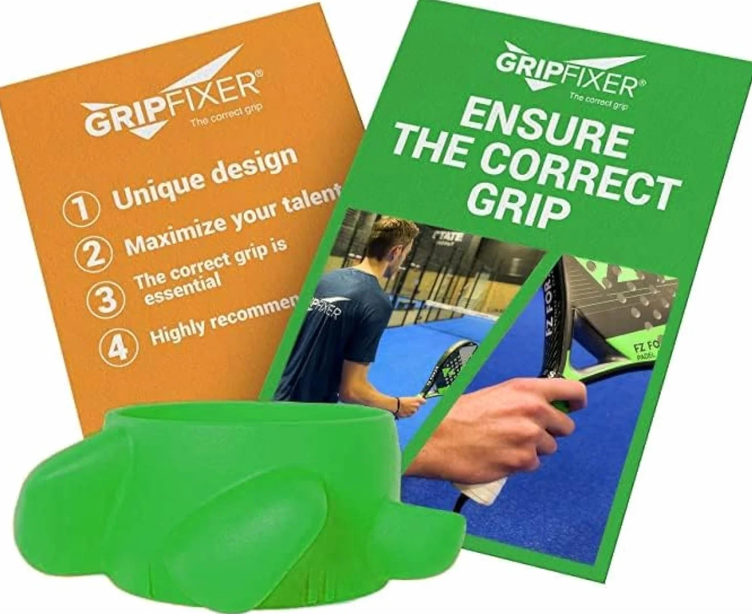 Padel | Ensures The Correct Grip | The Ultimate Training Equipment & Teaching aid | Danish Innovation | Small-Right