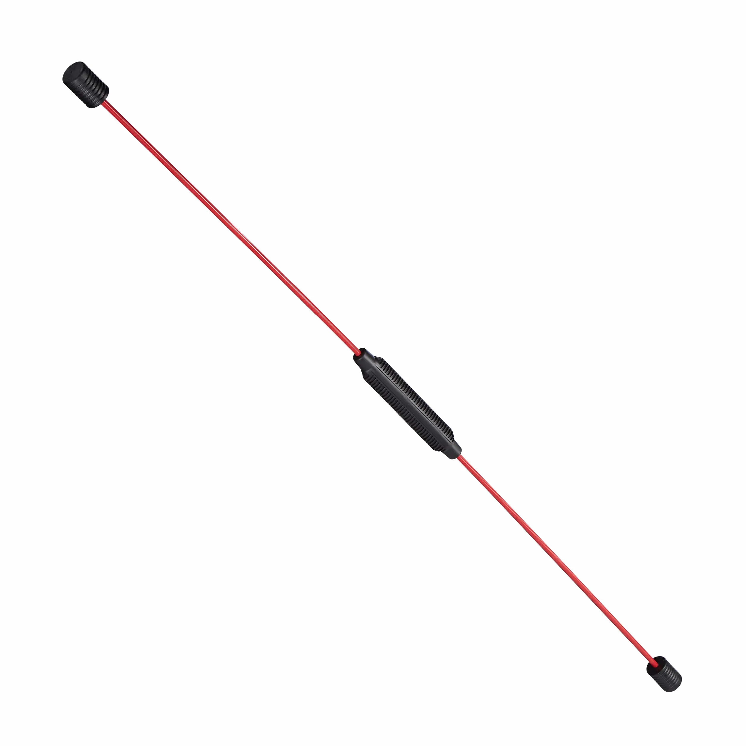 Relaxdays Relaxdays Swingstick Fitness drążek do treningu wibracyjnego, do mięśni głębokich, elastyczny, czerwony, 1 sztuka UE