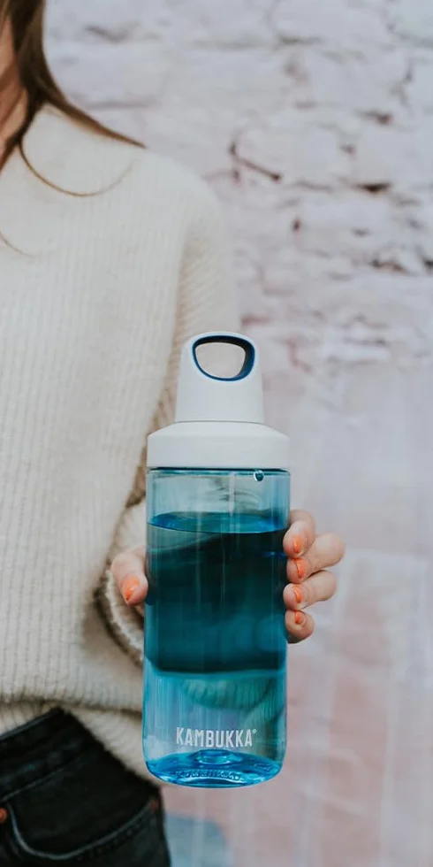 Kambukka Trinkflasche Sport mit Twist Deckel Auslaufsicher Reno