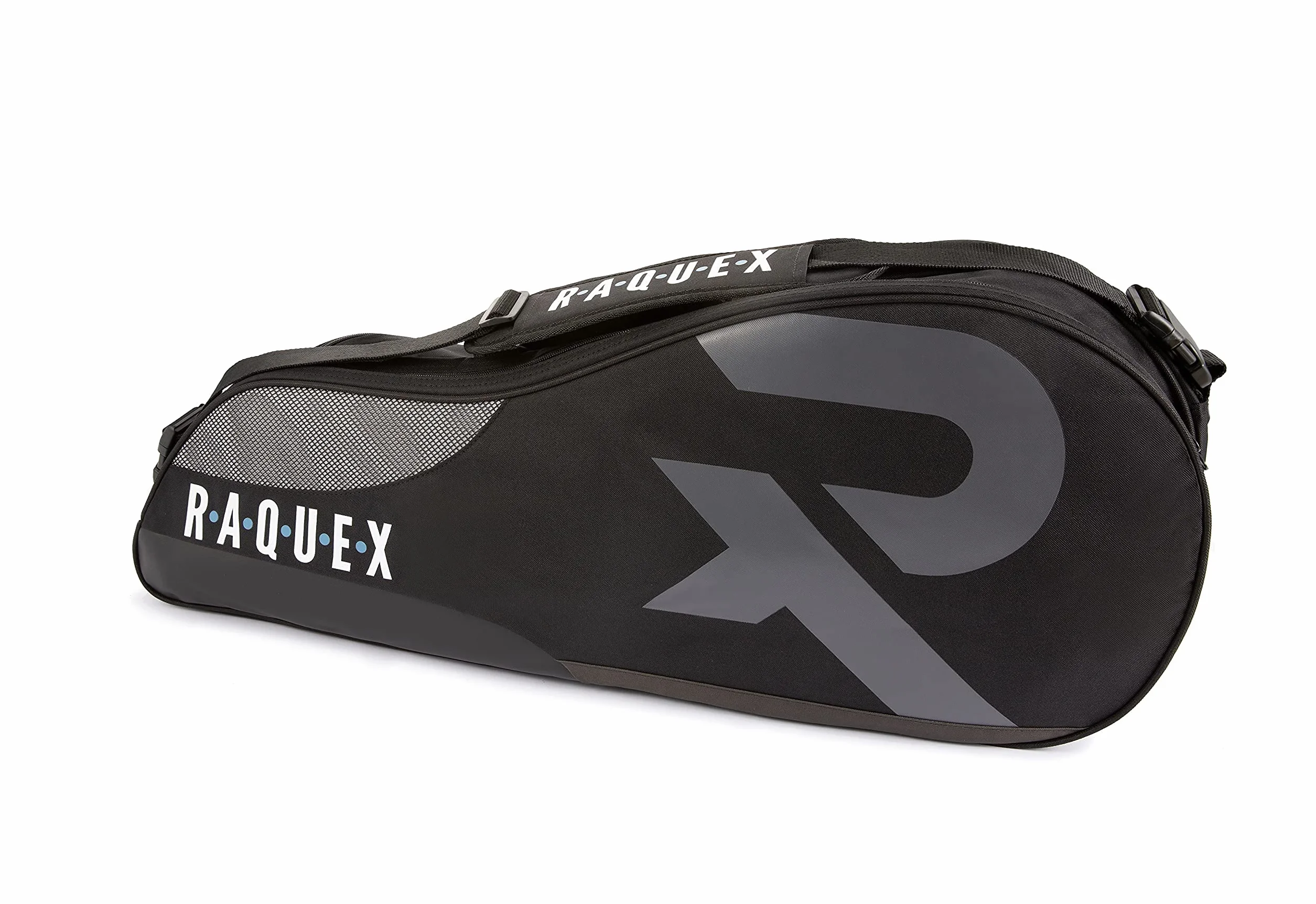 Raquex 6 Racket Bag – Pokrowiec na rakiety do tenisa, squasha i badmintona. Mieści maksymalnie 6 rakiet, akcesoria i tenisówki