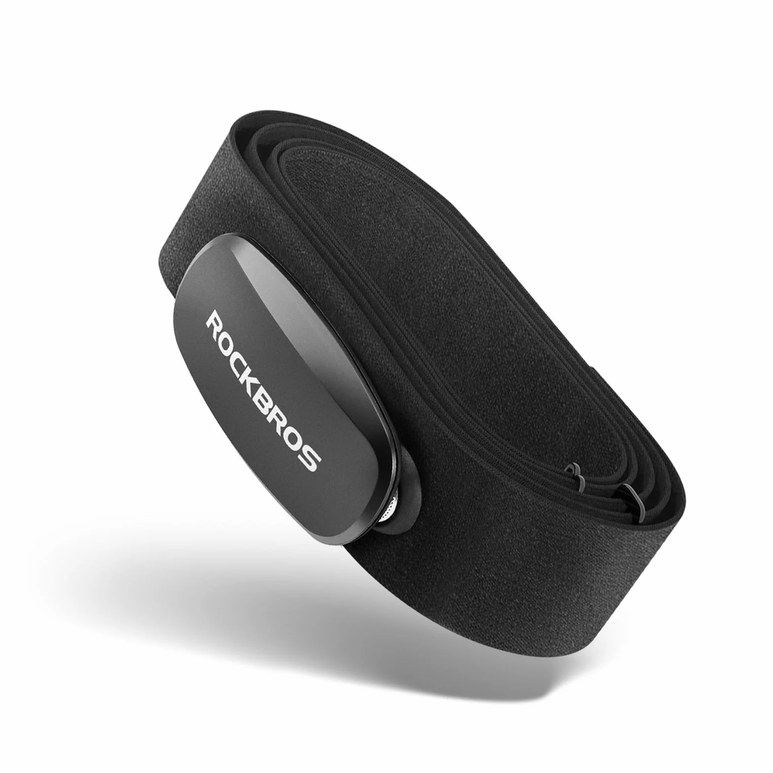 ROCKBROS Monitor tętna Bluetooth/ANT+, monitor pulsu IP67 Wodoodporny elastyczny pasek do biegania jazda na rowerze, kompatybilny z Garmin, Strava, Zwift, Wahoo, Smart Watch