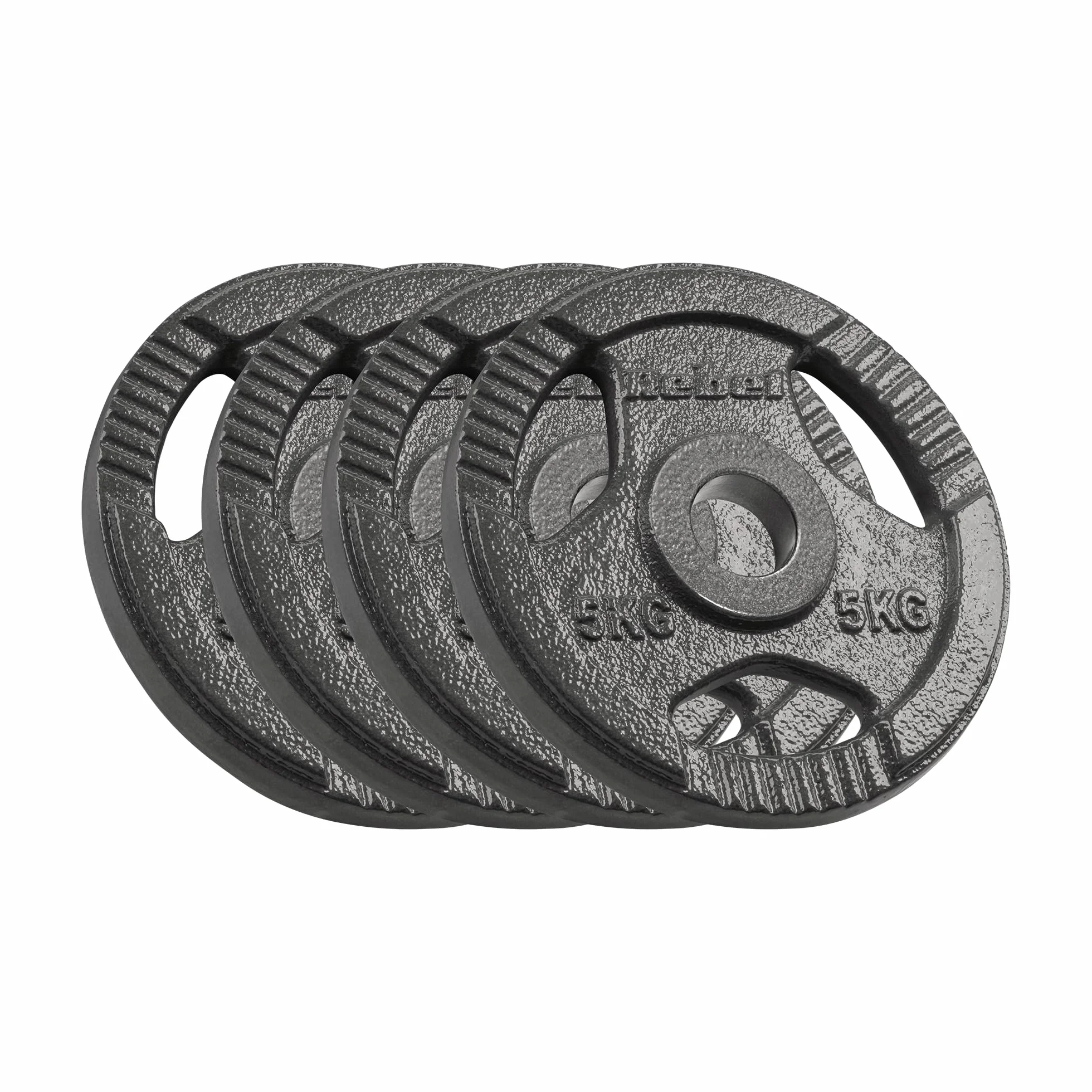 Rebel Electro Zestaw Obciążeń Żeliwnych 4x5 kg Otwór 51mm Talerz z Uchwytami