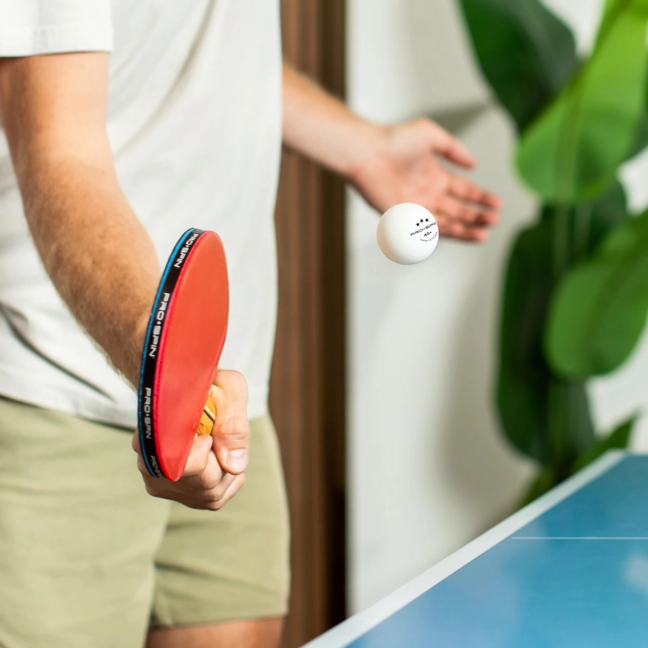 PRO SPIN piłki do ping ponga, Białe 3-gwiazdkowe 40+ piłki do tenisa stołowego | wysokowydajne piłki treningowe ABS, najwyższa trwałość do stołu do ping-ponga, zawodów, gier