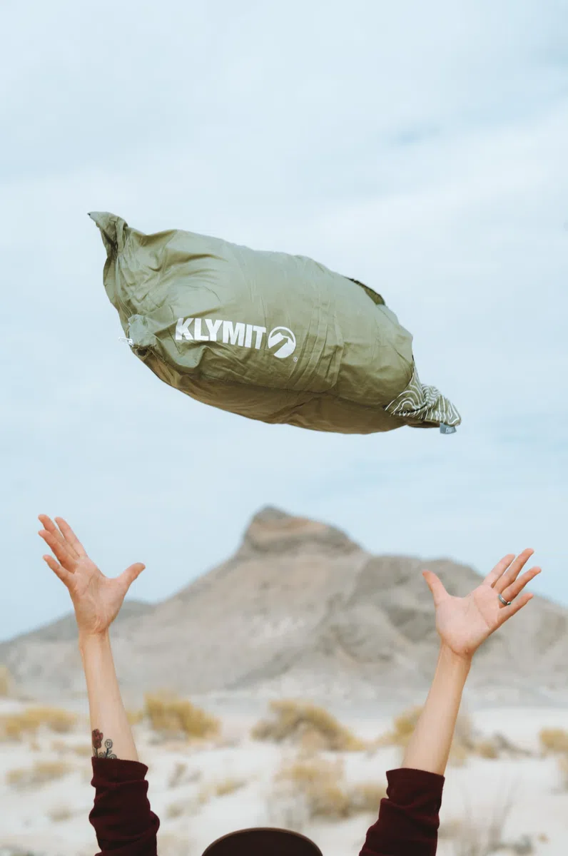 Klymit Unisex Drift poduszka kempingowa, zielona, regularna
