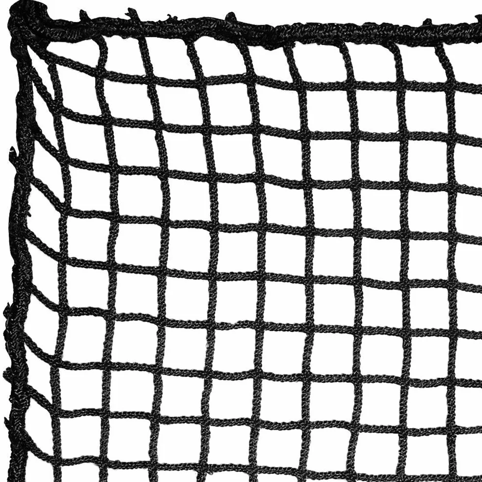 Aoneky Siatka Golfowa Duża - 3x3M/3x4,5M/3x6M/3x7,5M Siatka do Golfa Wewnątrz i na Zewnątrz, Lina Poliestrowa 3 mm, Siatka Barierowa do Treningu Golfa Baseball Softball Hokej, Czarny