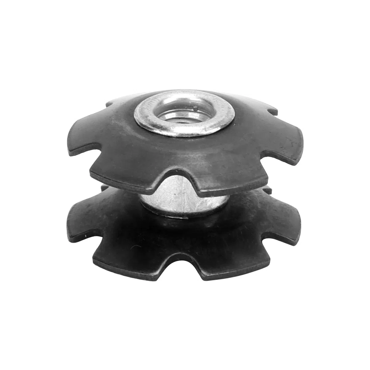 Nakrętka gwiazdowa widelca rowerowego, nakrętka gwiazdowa zestawu słuchawkowego, rower górski, rower szosowy, wał widelca do rury widelca 28,6 mm / 1,1 cala