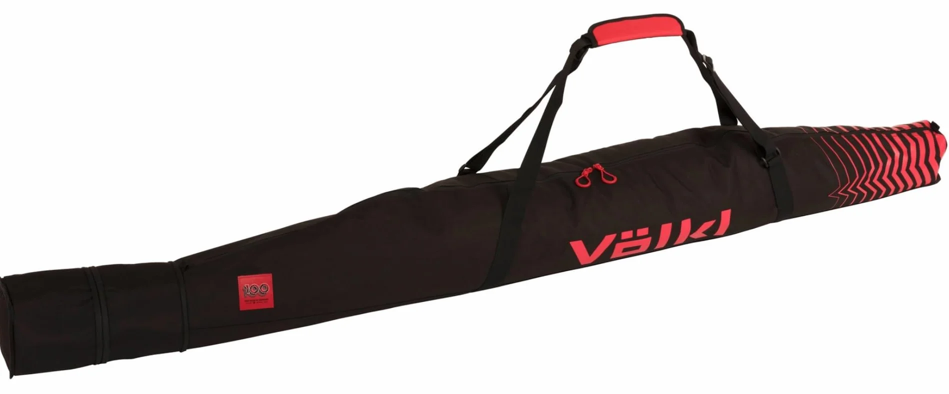 Volkl - Pokrowiec na narty Race Single Ski Bag 165+15+15 Völkl Czarny - Męski - 166 - Czarny