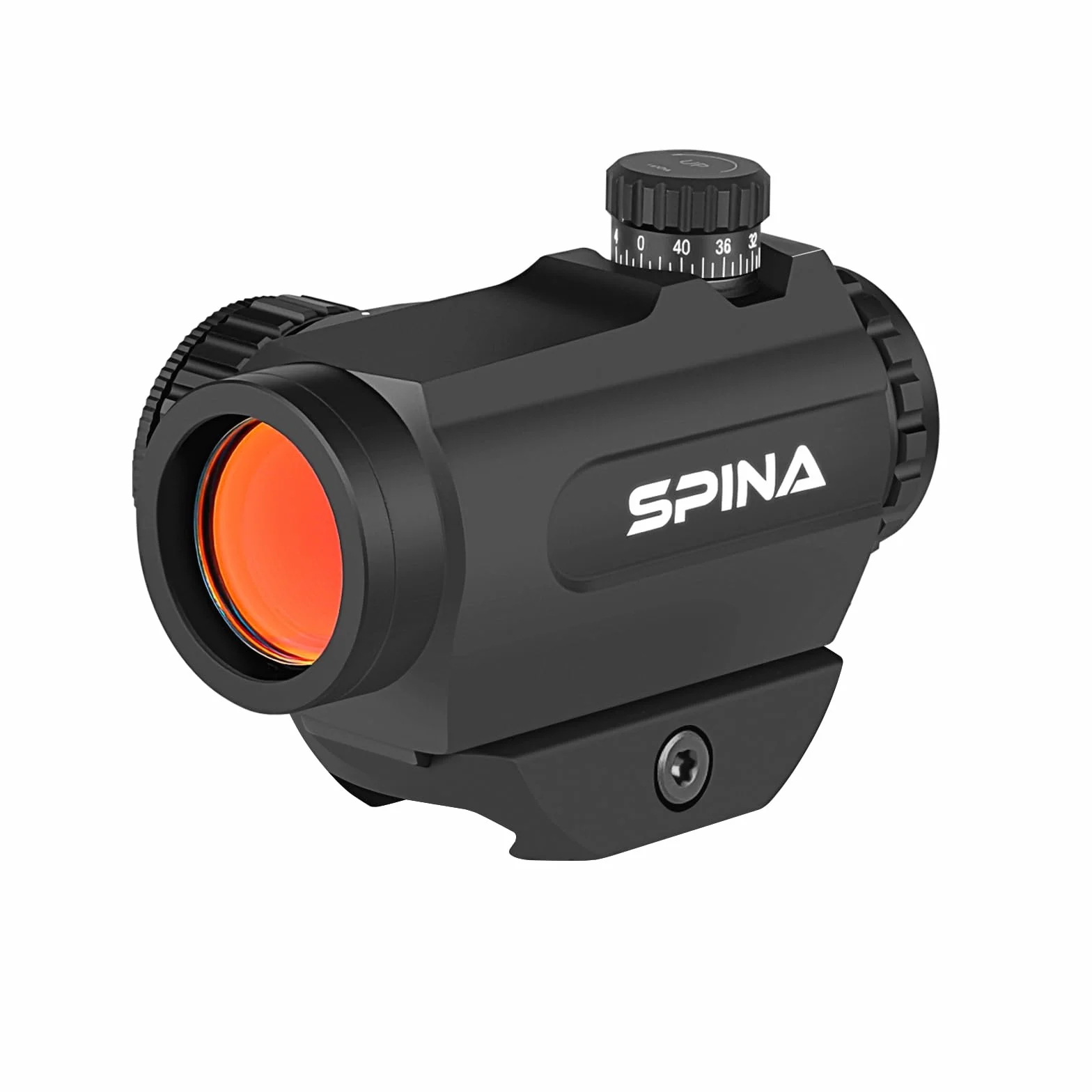SPINA OPTICS KT-20 Red dot do karabinu 1x20mm Celownik kolimatorowy 2 MOA z mocowaniem QD