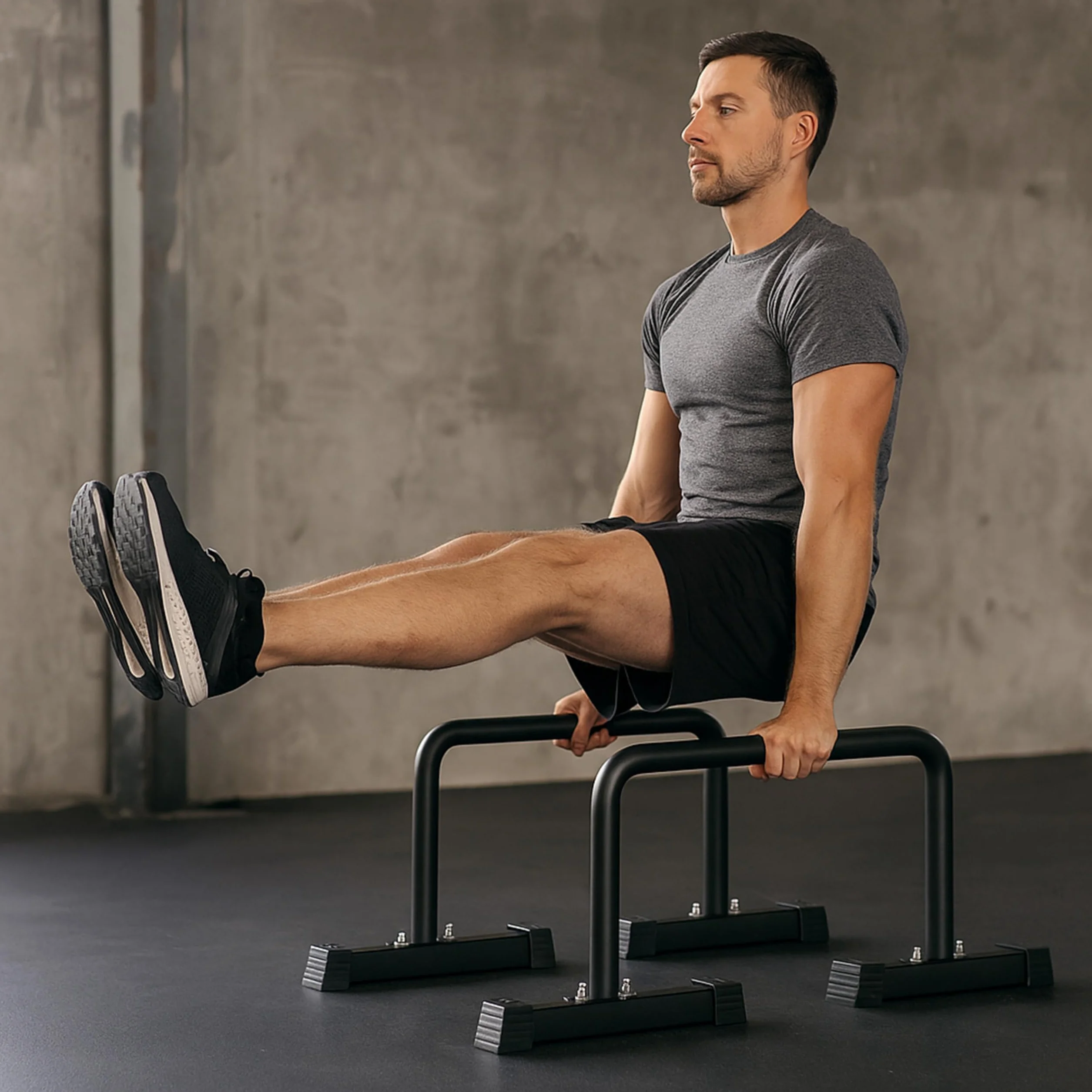 Body Revolution Medium parallette Bars für tragbare Calisthenics, Gymnastik, Crossfit, Körpergewicht