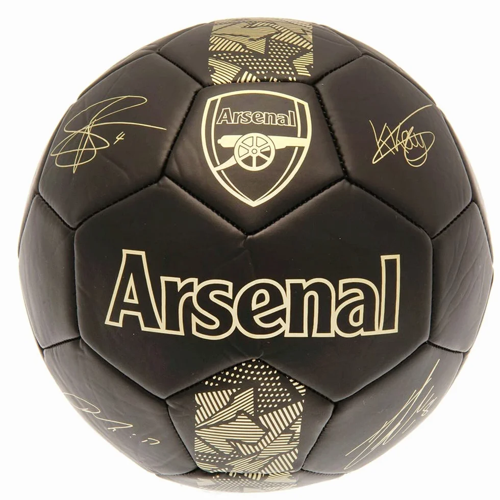 Arsenal F.C. Podpis piłkarski złoty PH