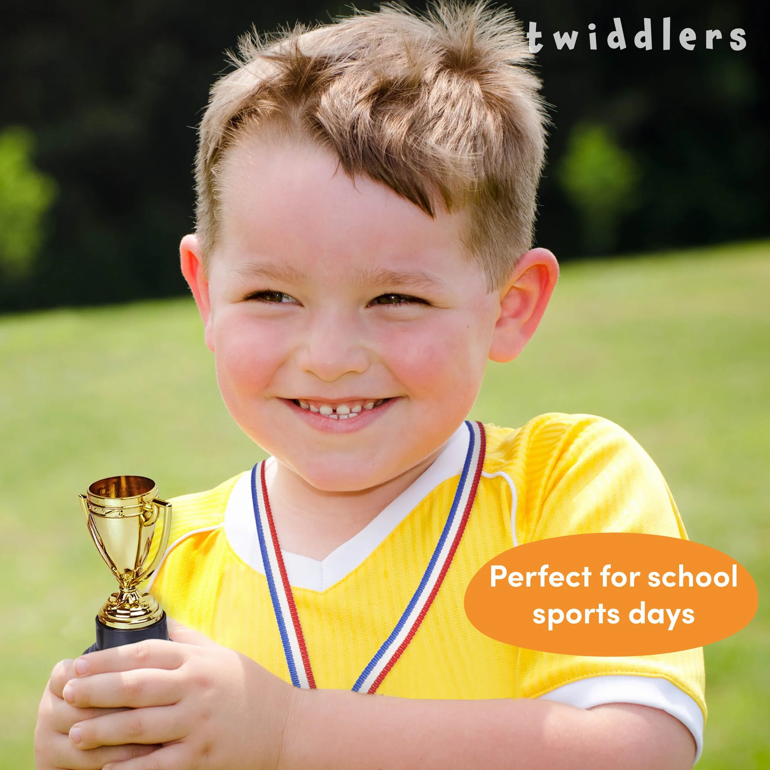 THE TWIDDLERS 24 monety trofea medale przyjęcie urodzinowe dzieci sport szkolny turniej Halloween