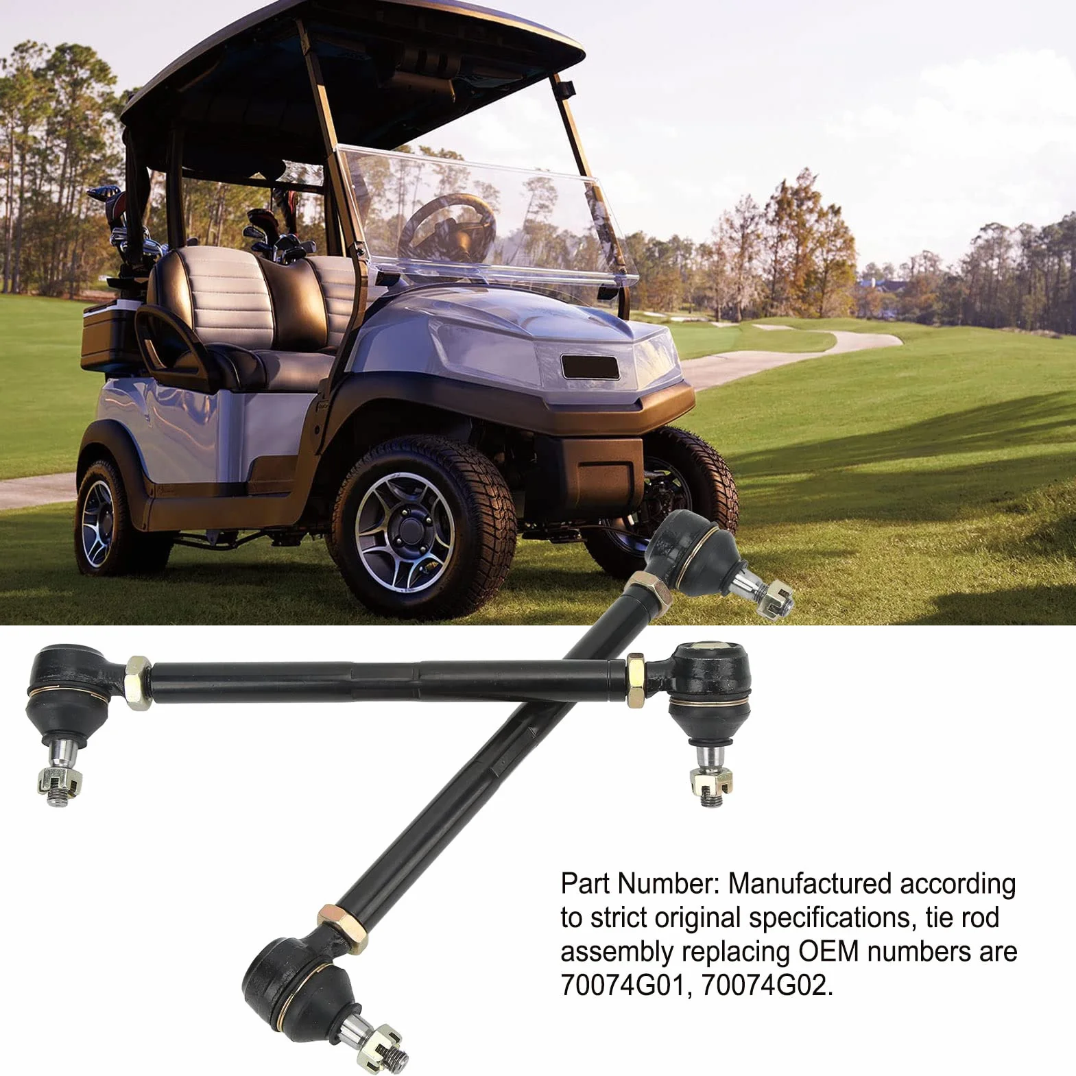 Drążek Kierowniczy zespół Wału 70074G01 do Wózków Golfowych Ezgo Txt 1994-2005