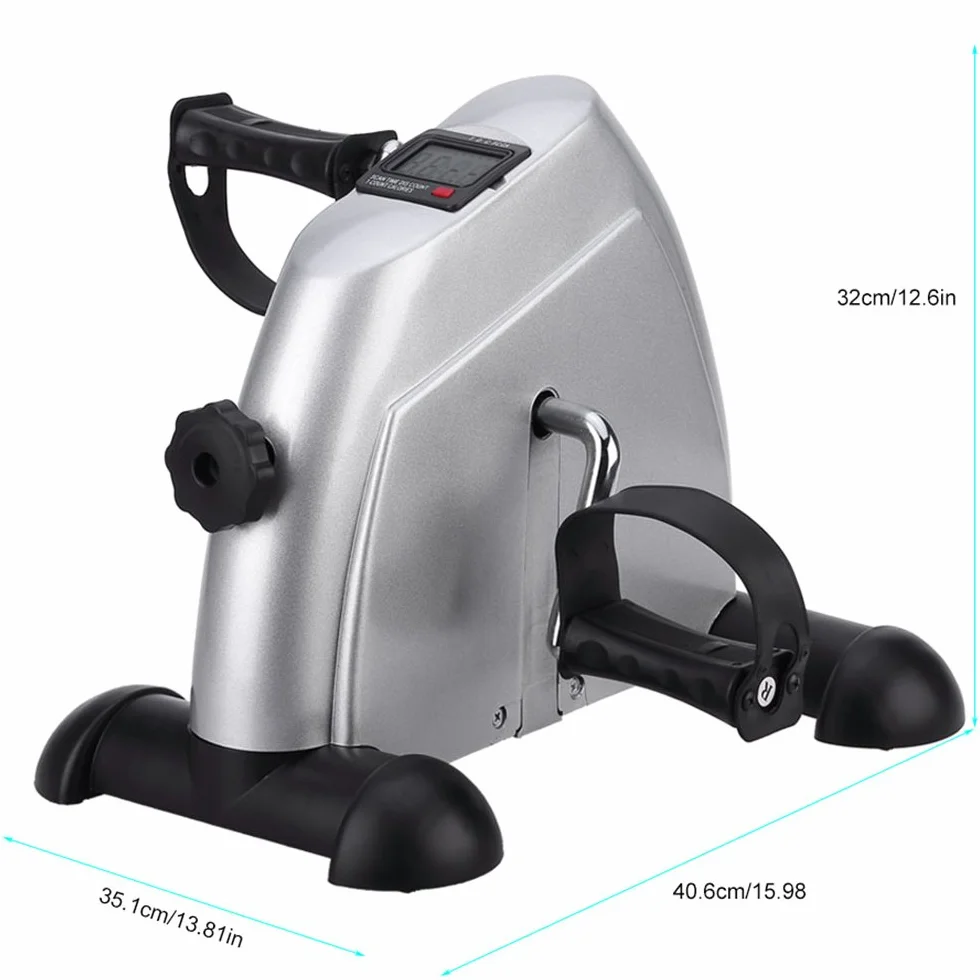 Mini rower treningowy przenośny domowy pedał ćwiczący siłownia fitness noga ramię