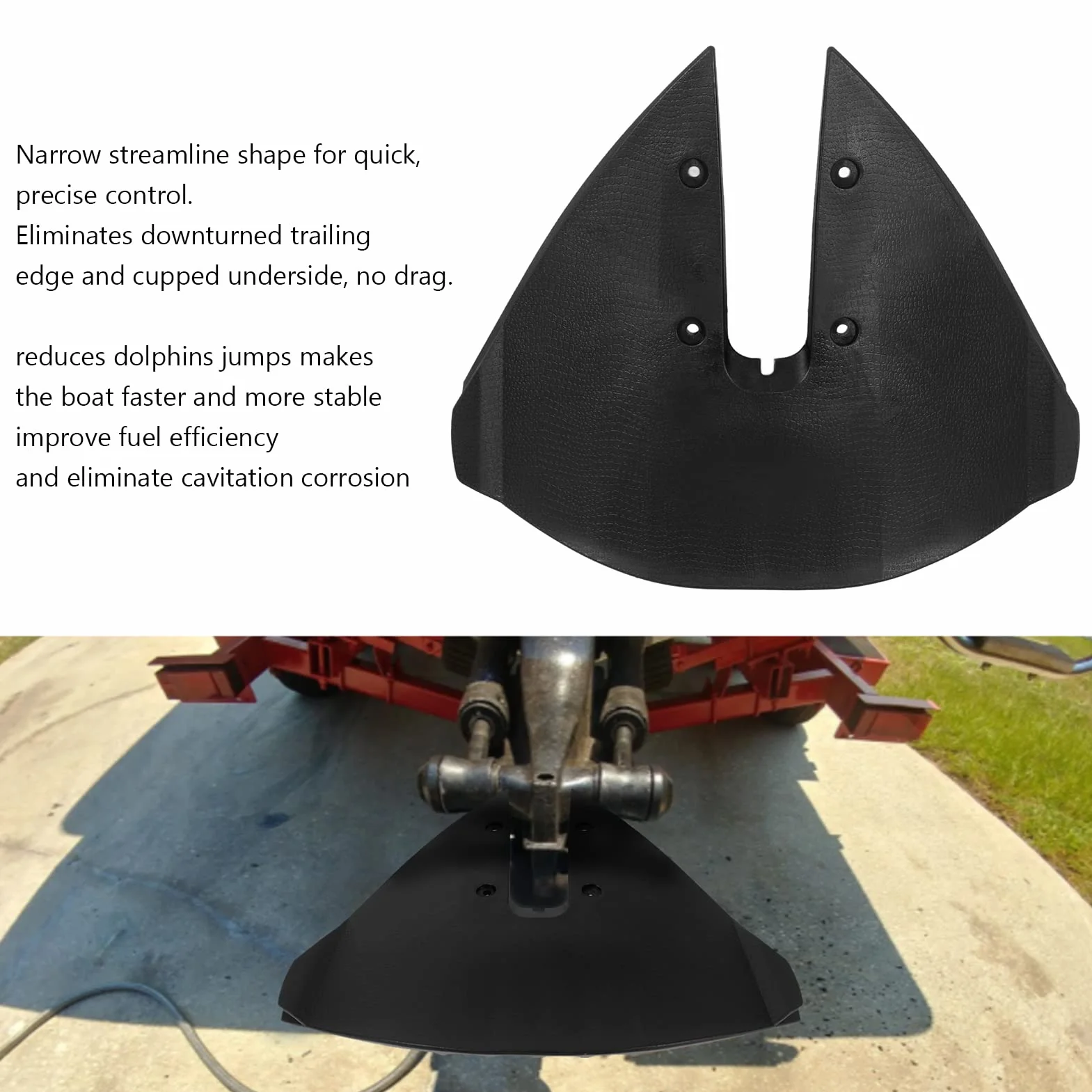 Wodolot do Silnika Zaburtowego 15-300 KM, Stabilizator Płetwy, Marine Hydrofoil Stabilizer