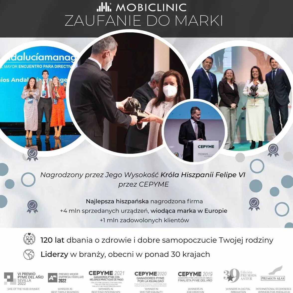 Mobiclinic Regulowane hantle 2 w 1 20 kg Wytrzymała stal
