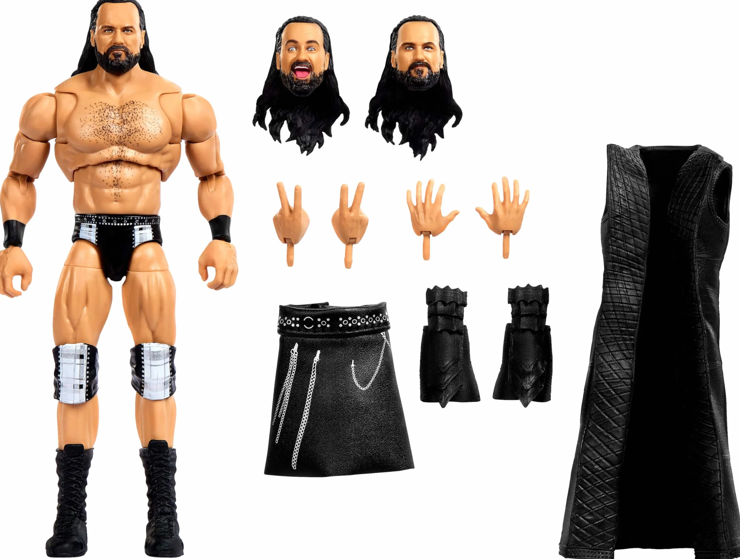 Mattel WWE Ultimate Edition Drew McIntyre 15 cm figurek z akcesoriami 30 punktów artykulacji