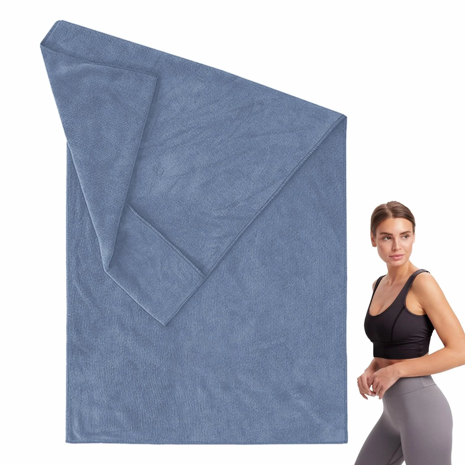 Szybkoschn?cy r?cznik z mikrofibry si?owni?, mi?kki r?cznik do jogi dla m? ?czyzn, kobiet, przeno?ny sweter do treningu, ?wiczenia ?wicze?, lekki r?cznik fitness do si?owni, sportu, biegania,