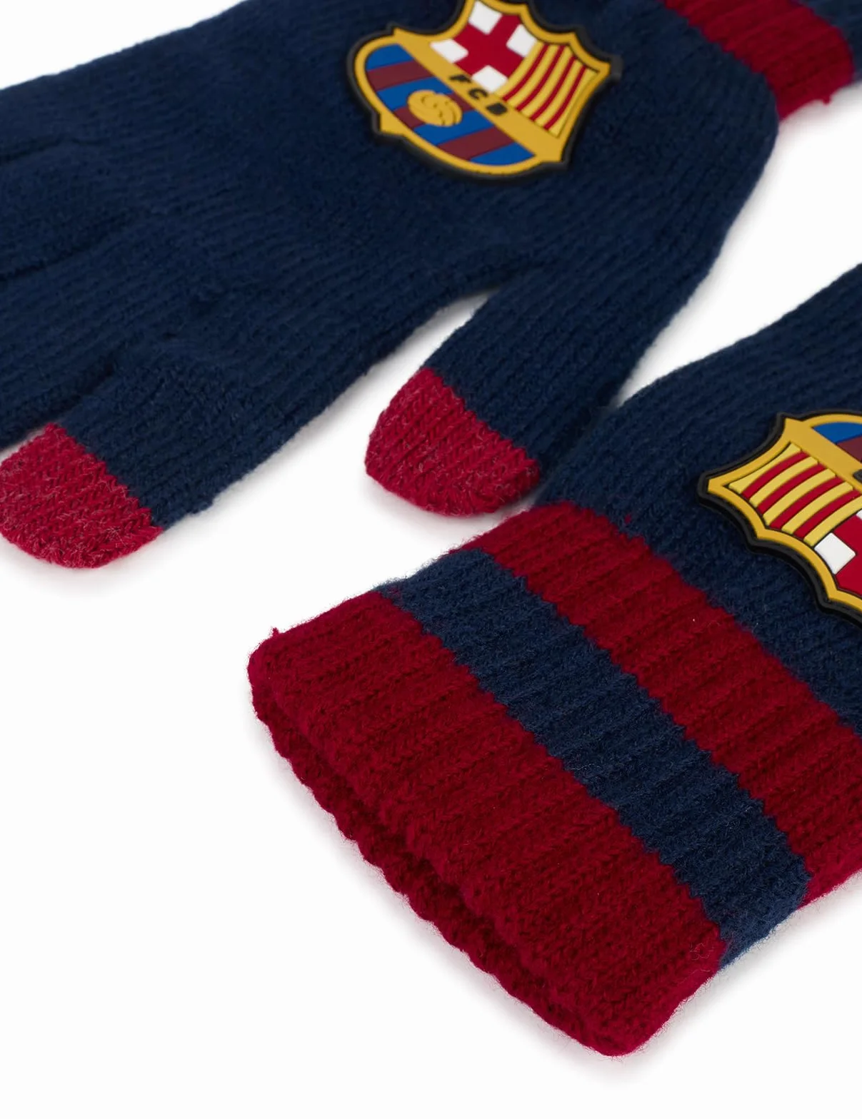 FC Barcelona Oficjalne rękawice na zimną pogodę Unisex dla dorosłych Standardowe