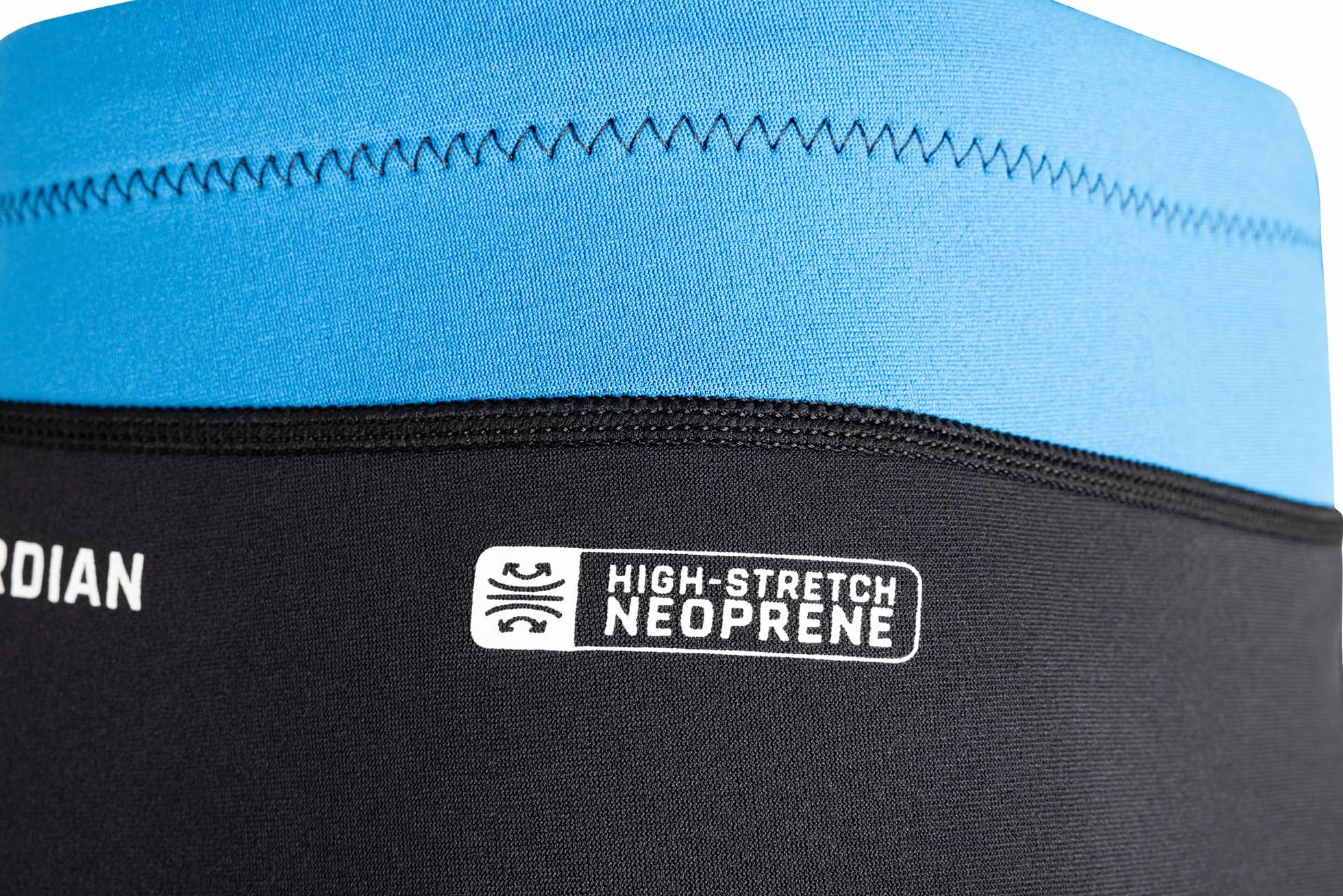 CRESSI Guardian Man Spodnie neoprenowe czarne/niebieskie 2 mm L/4-2 mm podwójne spodnie neoprenowe, idealne dla wszystkich entuzjastów sportów wodnych, czarne/niebieskie, L/4, męskie