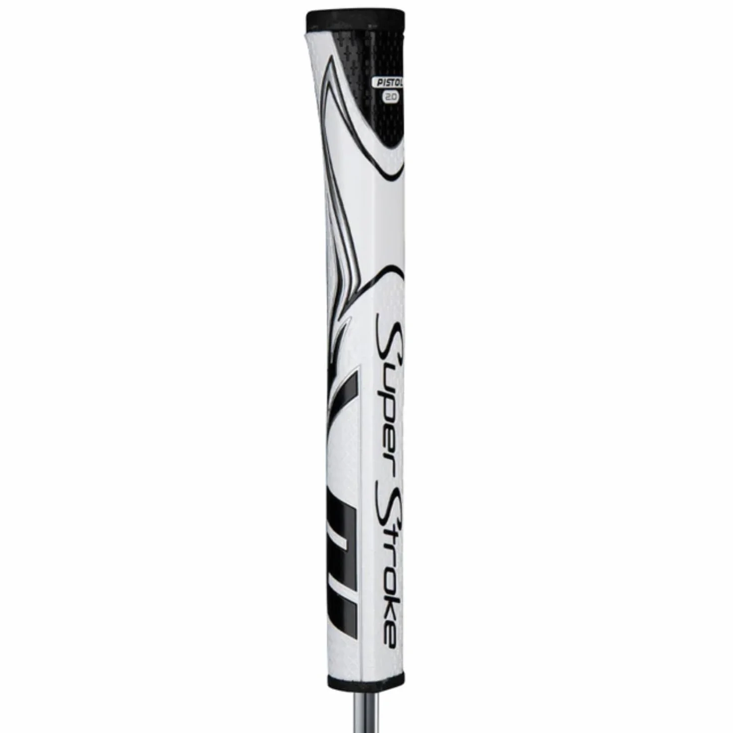 SuperStroke Golf Zenergy Pistol GT 2.0 Putter Grip (biały/czarny)