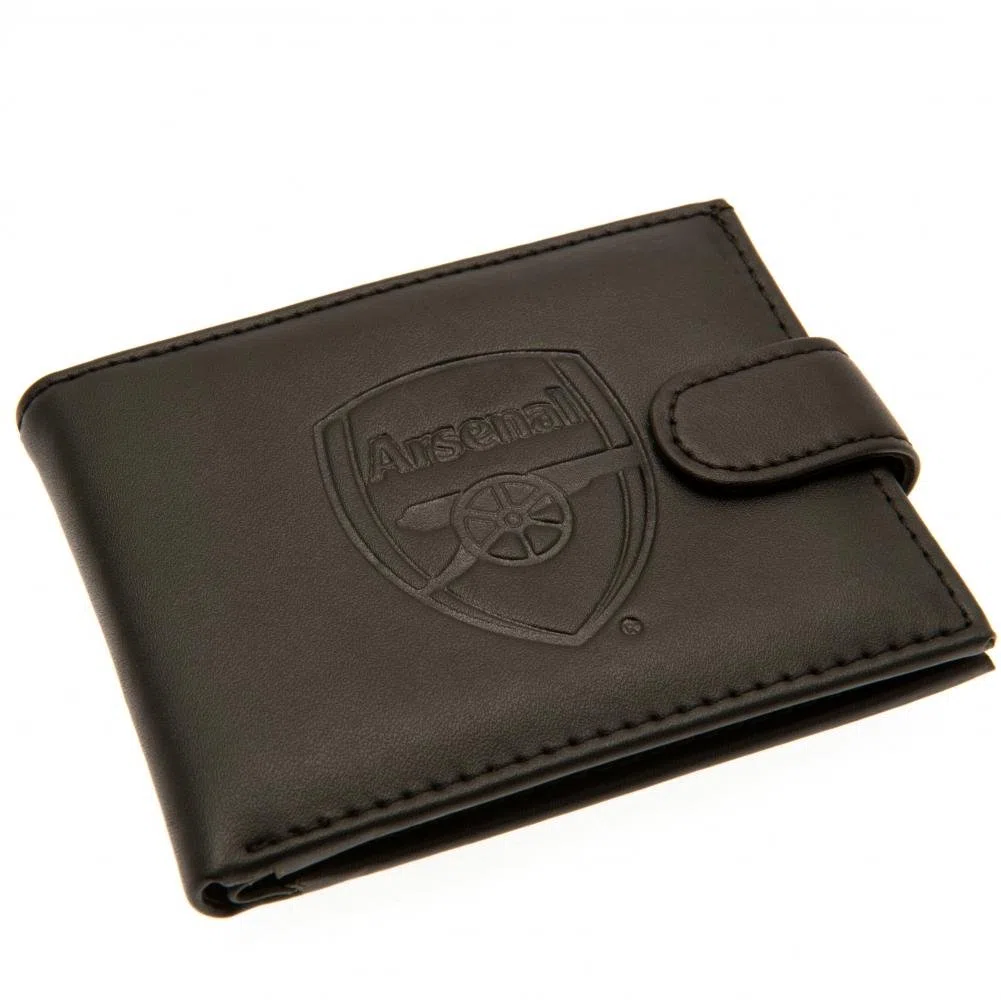 Arsenal RFID Embossed Leather Wallet