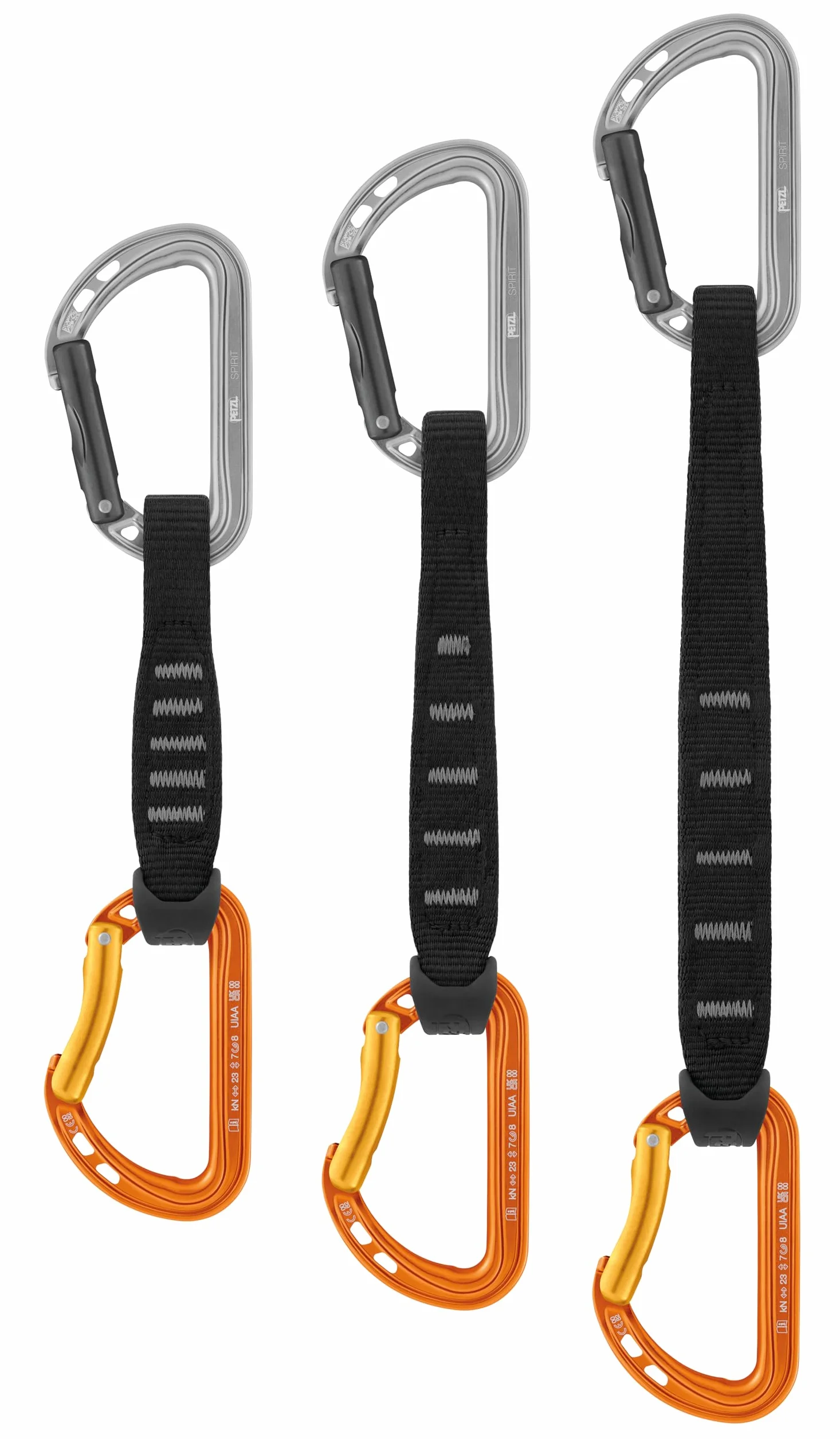 Petzl Spirit Express Światło Wielofunkcyjne Odroczenie 17cm Pomarańczowy Czarny Szary