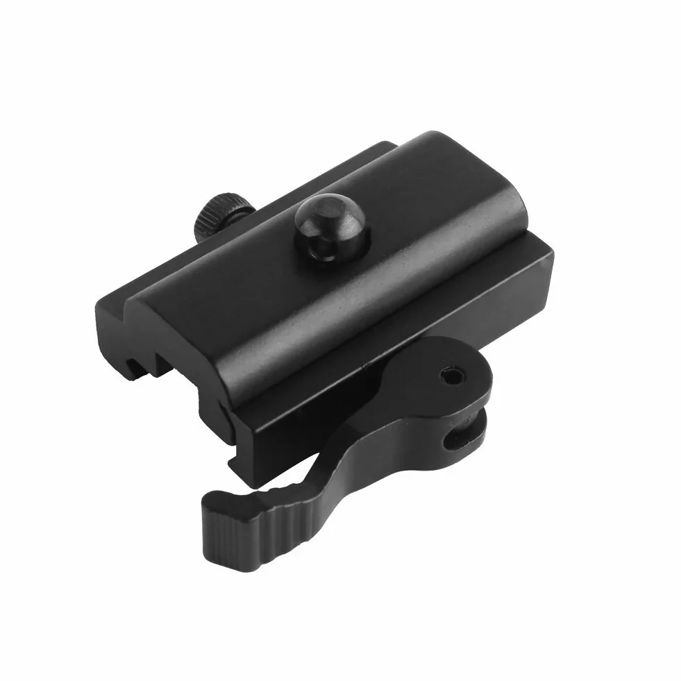 BigTron QD Bipod Adapter szybkozłącze Bipod Rail Adapter Mount z Cam Lock do Picatinny Weaver Rail 20 mm