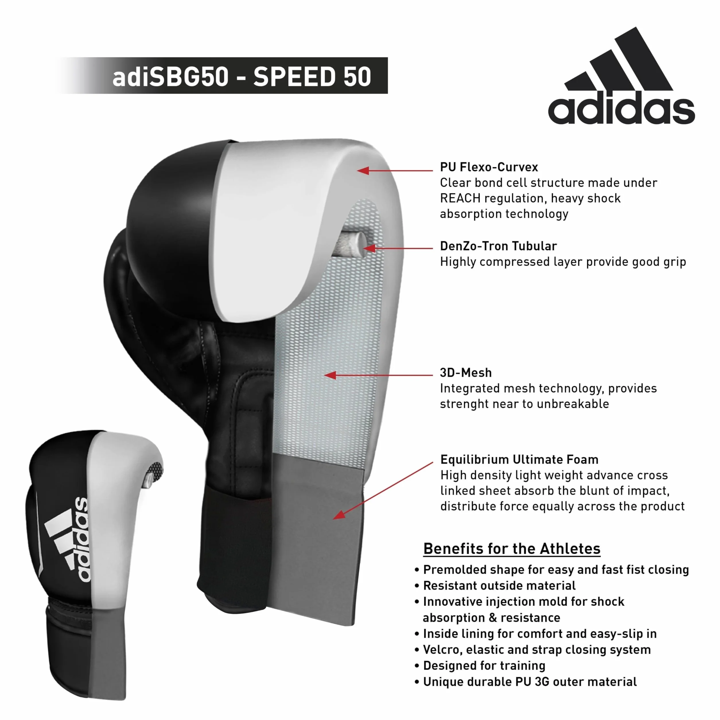adidas Speed 50 aluminium/złoto 30 ml