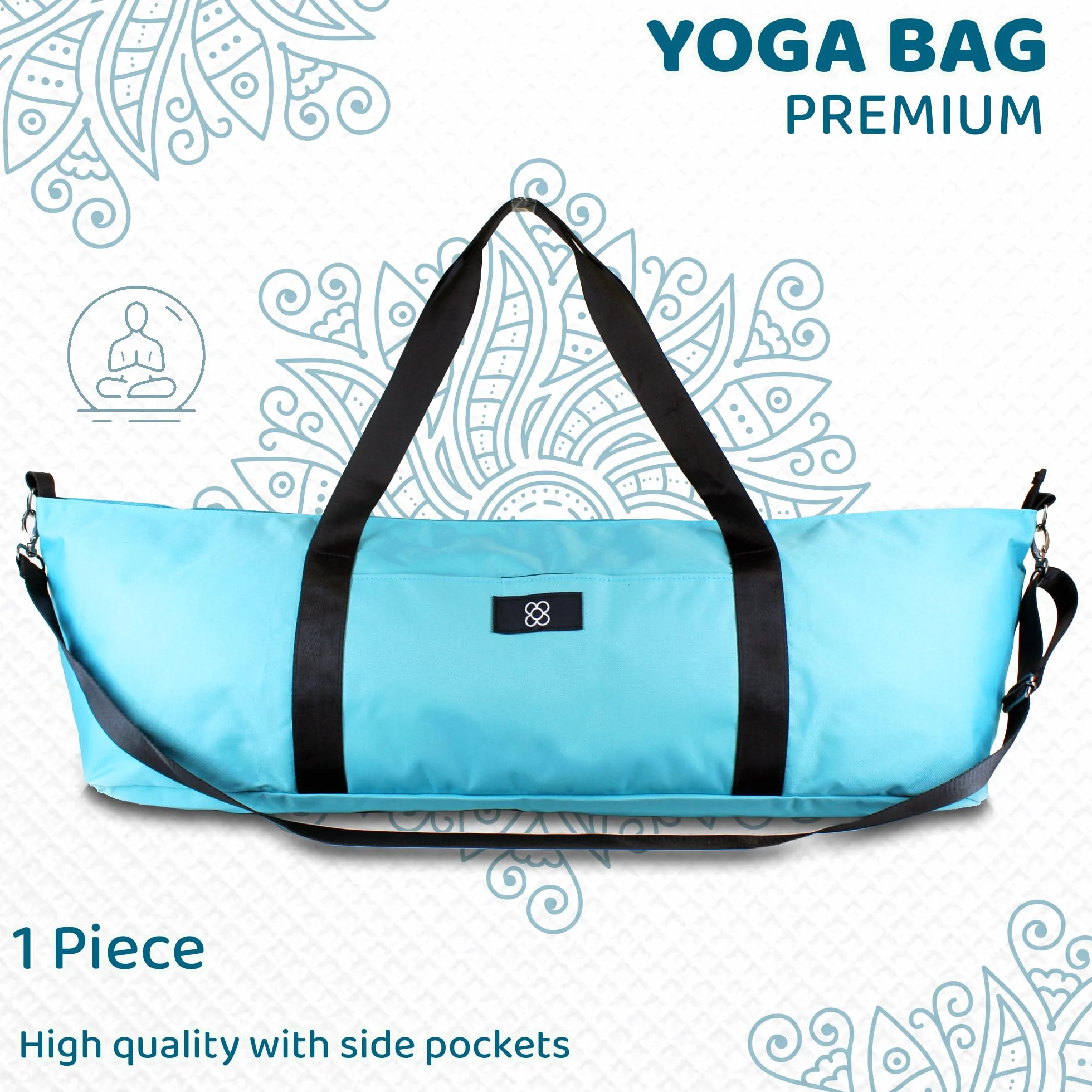 DOJA Barcelona Torba na jogę 85,5x16,5x24,5 cm poliester z kieszeniami