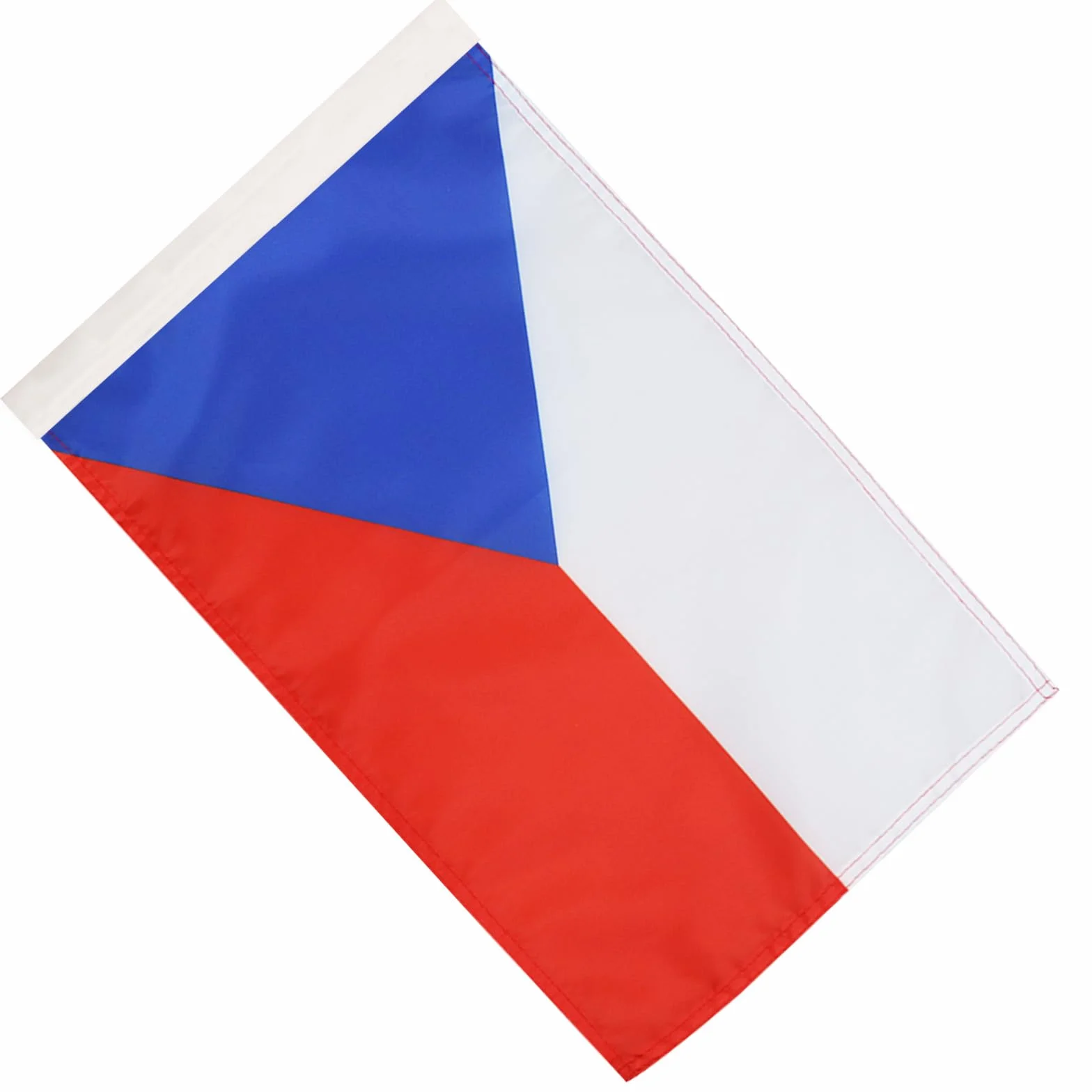 Flaga Republiki Czeskiej z pochwą na owcę, 45 x 30 cm