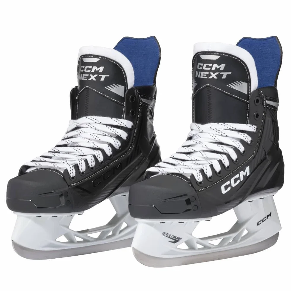 CCM Schlittschuhe NEXT Senior, duża powierzchnia boczna: 10 R (EU45,5), biała schlittschuhe: D