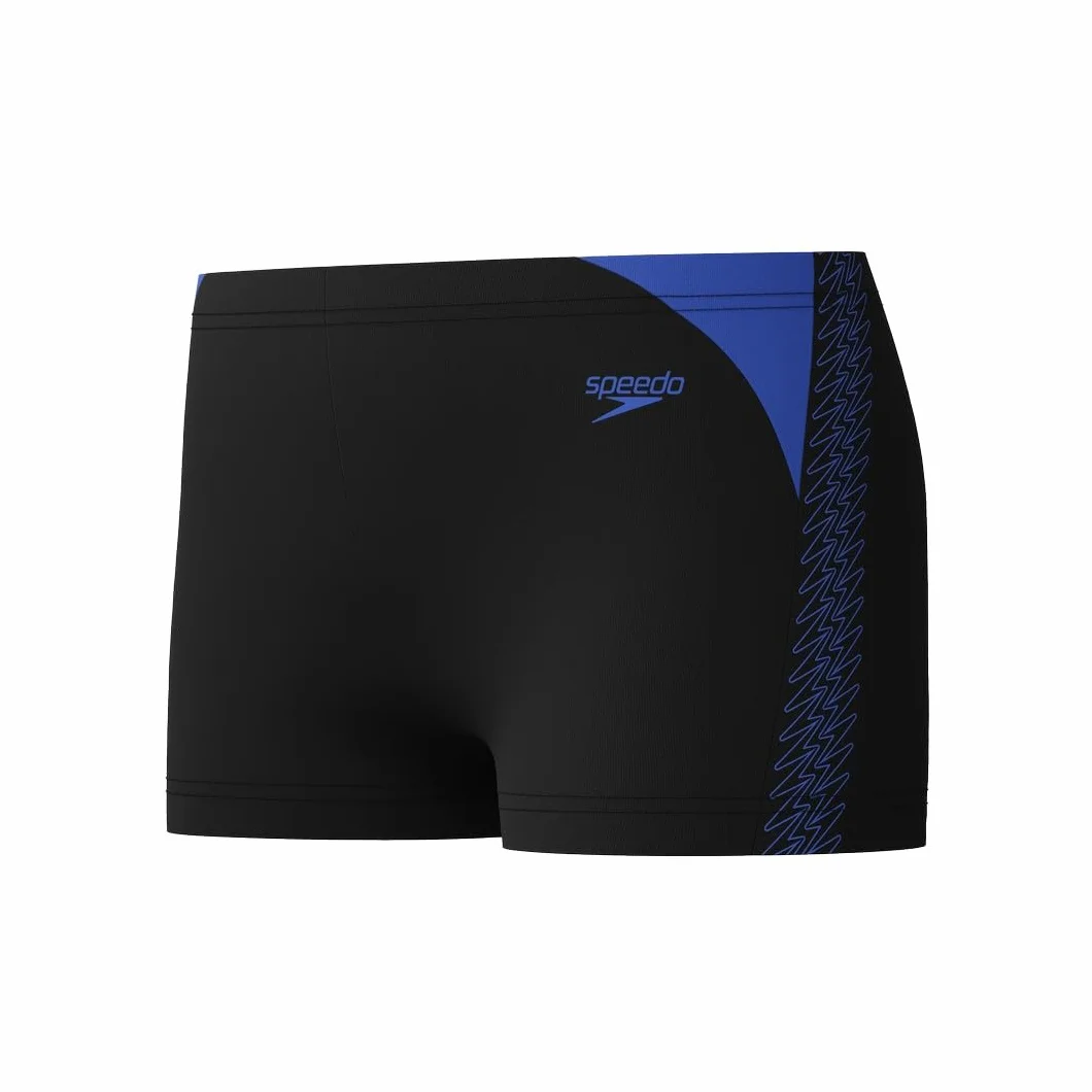 Speedo Boy's HyperBoom Splice Aquashort, kobaltowy Pop, 9-10 lat