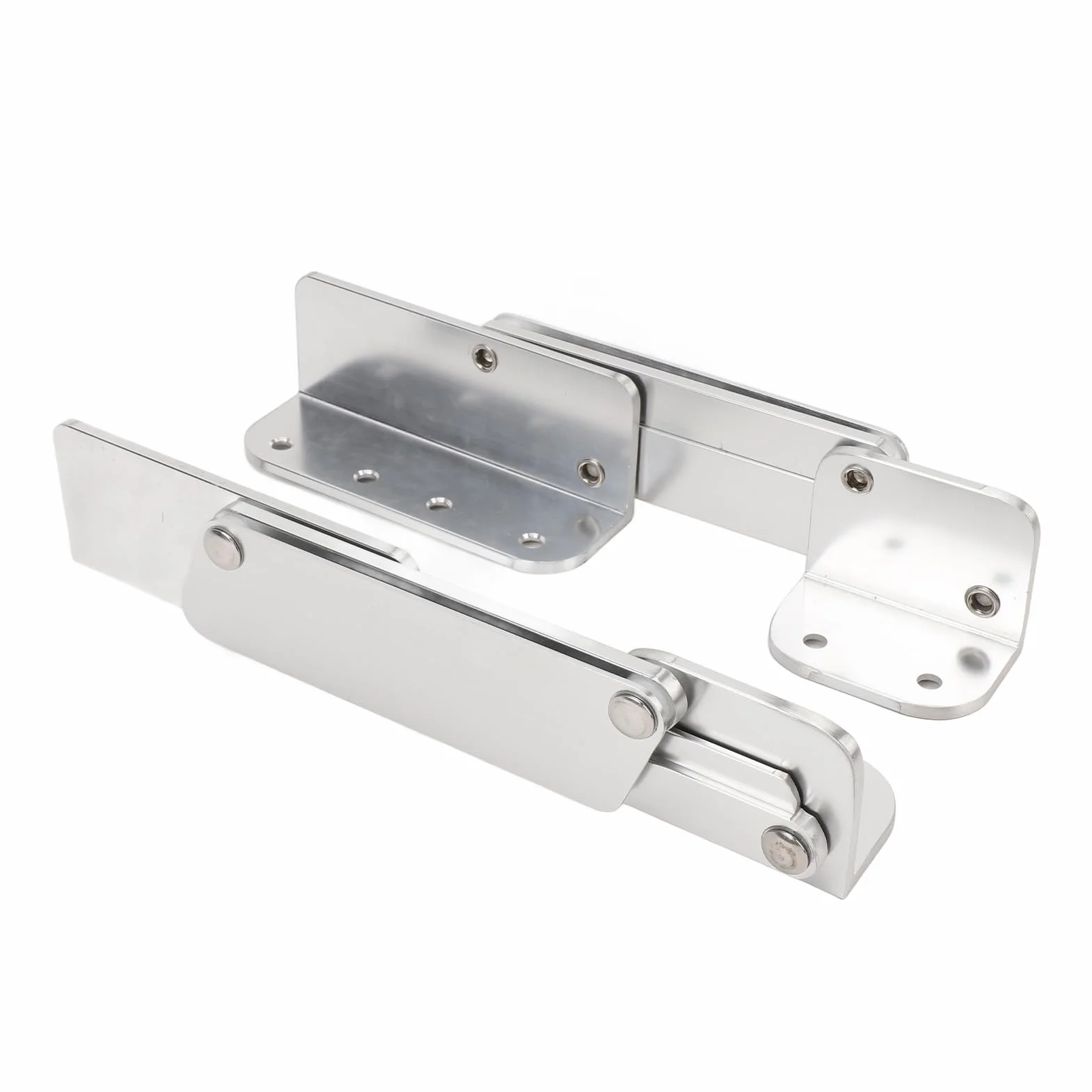 Zawiasy do Mocowania Siedziska łodzi, Składany Zawias do Siedzenia łodzi Łatwa Instalacja 2 szt. Zawias do Siedzenia łodzi ze Stopu Aluminium ze Stopu Aluminium do Jachtu