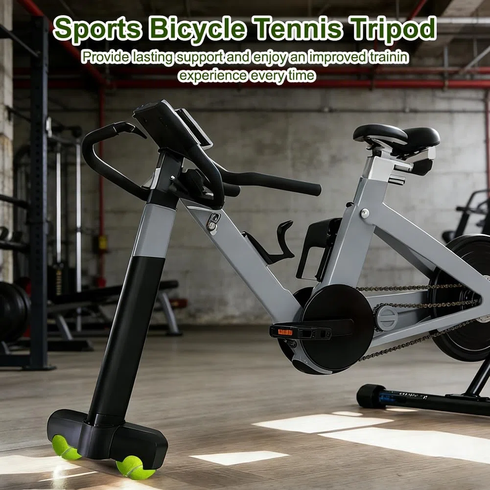 FARYODI Rocker Plate Feet z 2 piłkami tenisowymi, adapter Cycling Snap Rocker Feet Indoor do przednich nóg Zwift Ride, ważne akcesoria do ćwiczeń na trenażerze stacjonarnym do intensywnych sesji